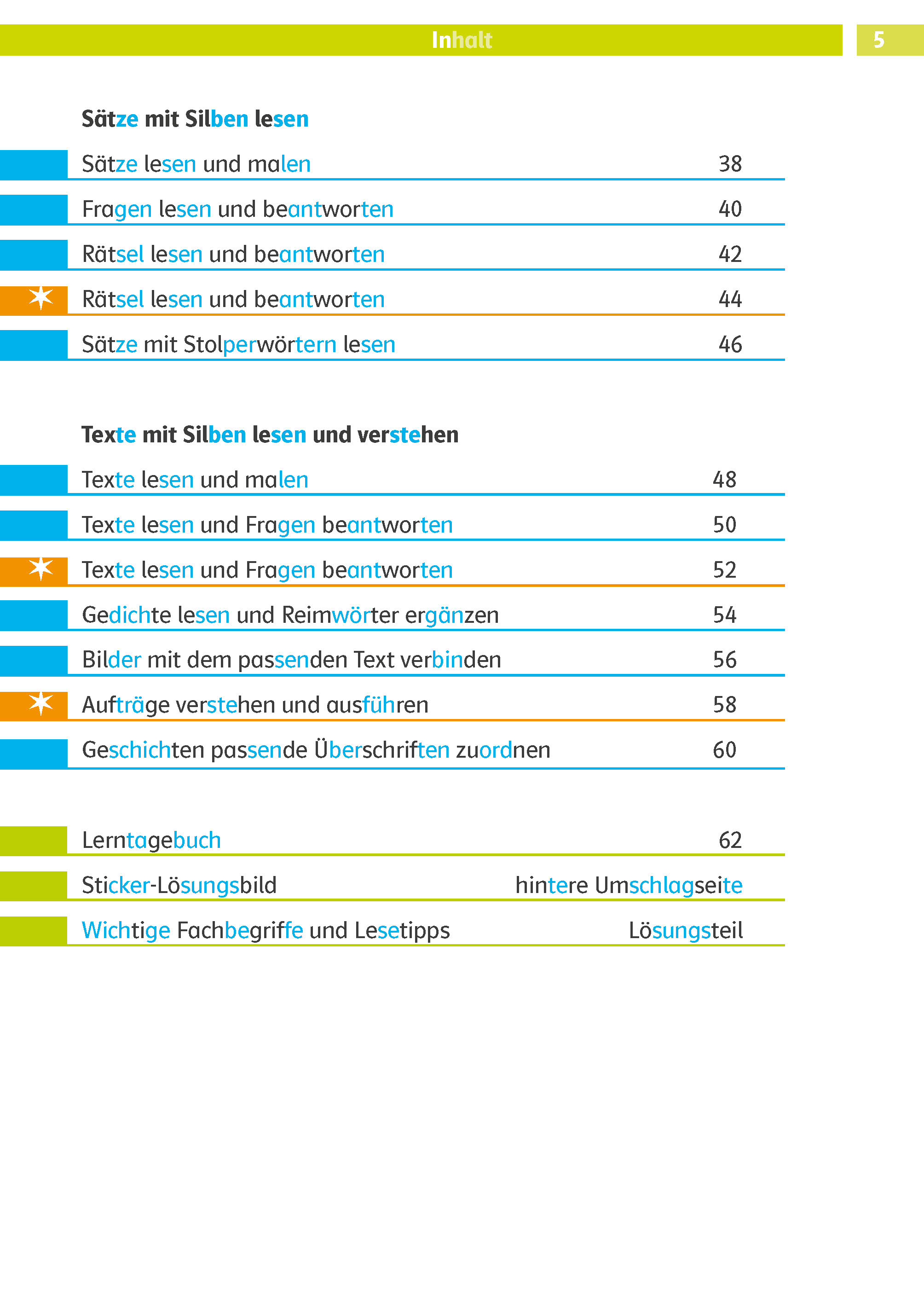Klett Die Deutsch-Helden: Silben-Lesetraining 1. Klasse