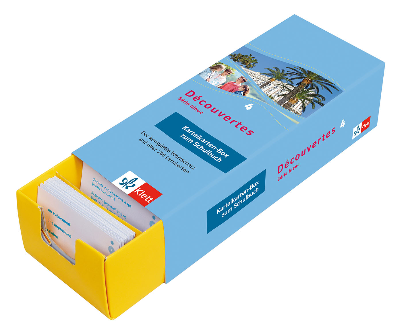 Découvertes Série Bleue 4 - Vokabel-Lernbox zum Schulbuch