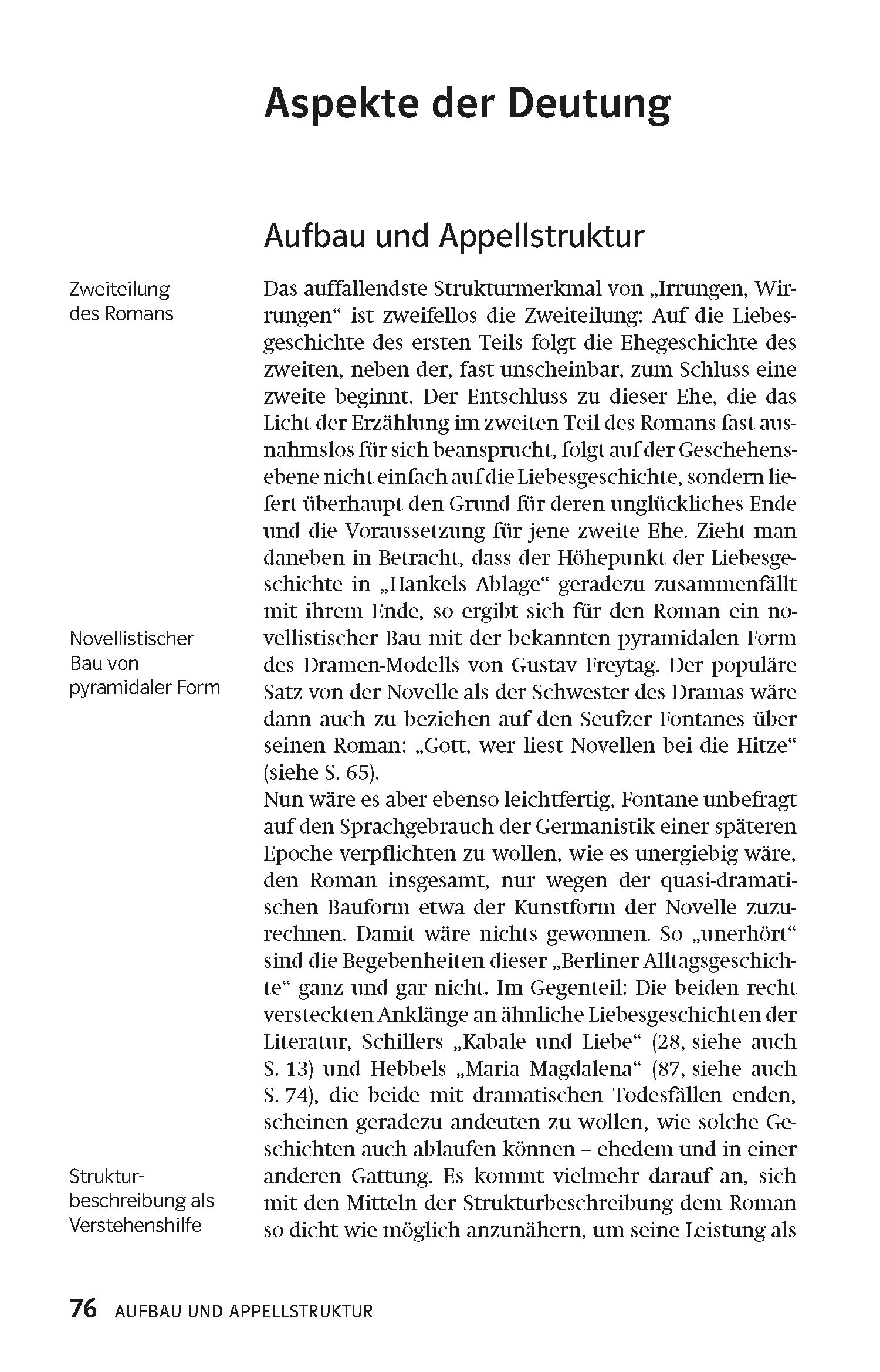 Klett Lektürehilfen Theodor Fontane, Irrungen, Wirrungen