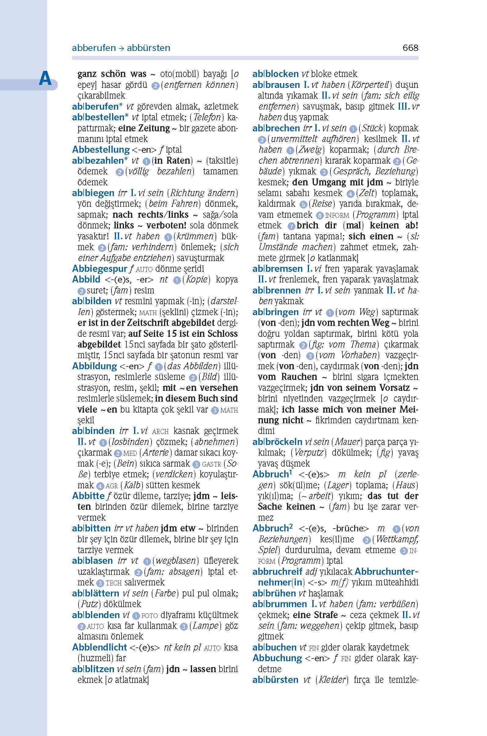 PONS Kompaktwörterbuch Türkisch