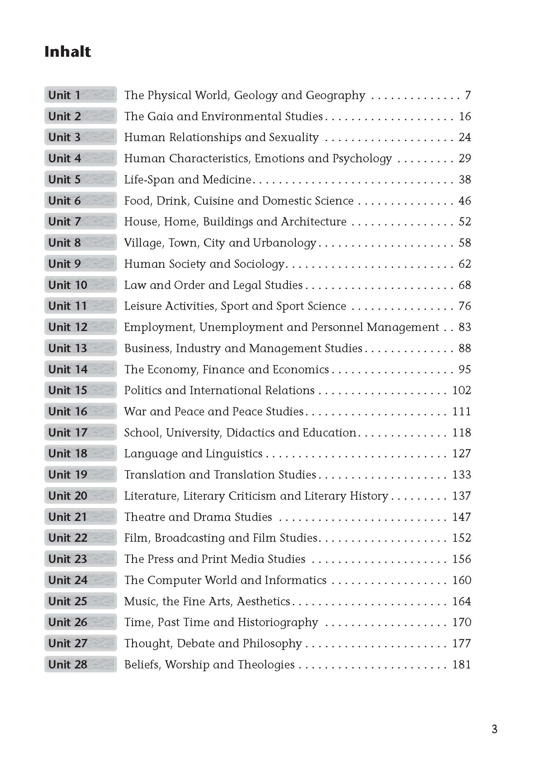 Uni Wissen Your Words, Your World