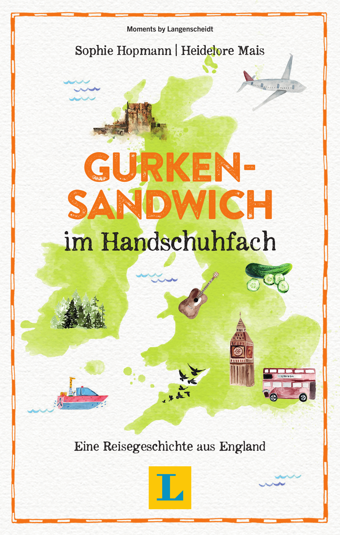 Langenscheidt Gurkensandwich im Handschuhfach