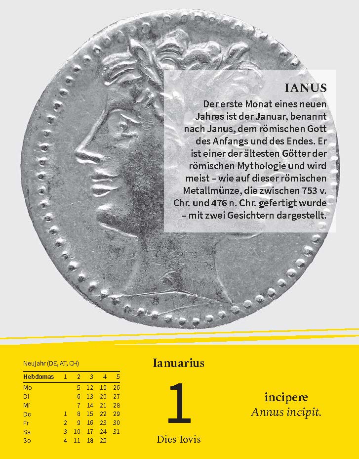 Langenscheidt Sprachkalender Latein 2026