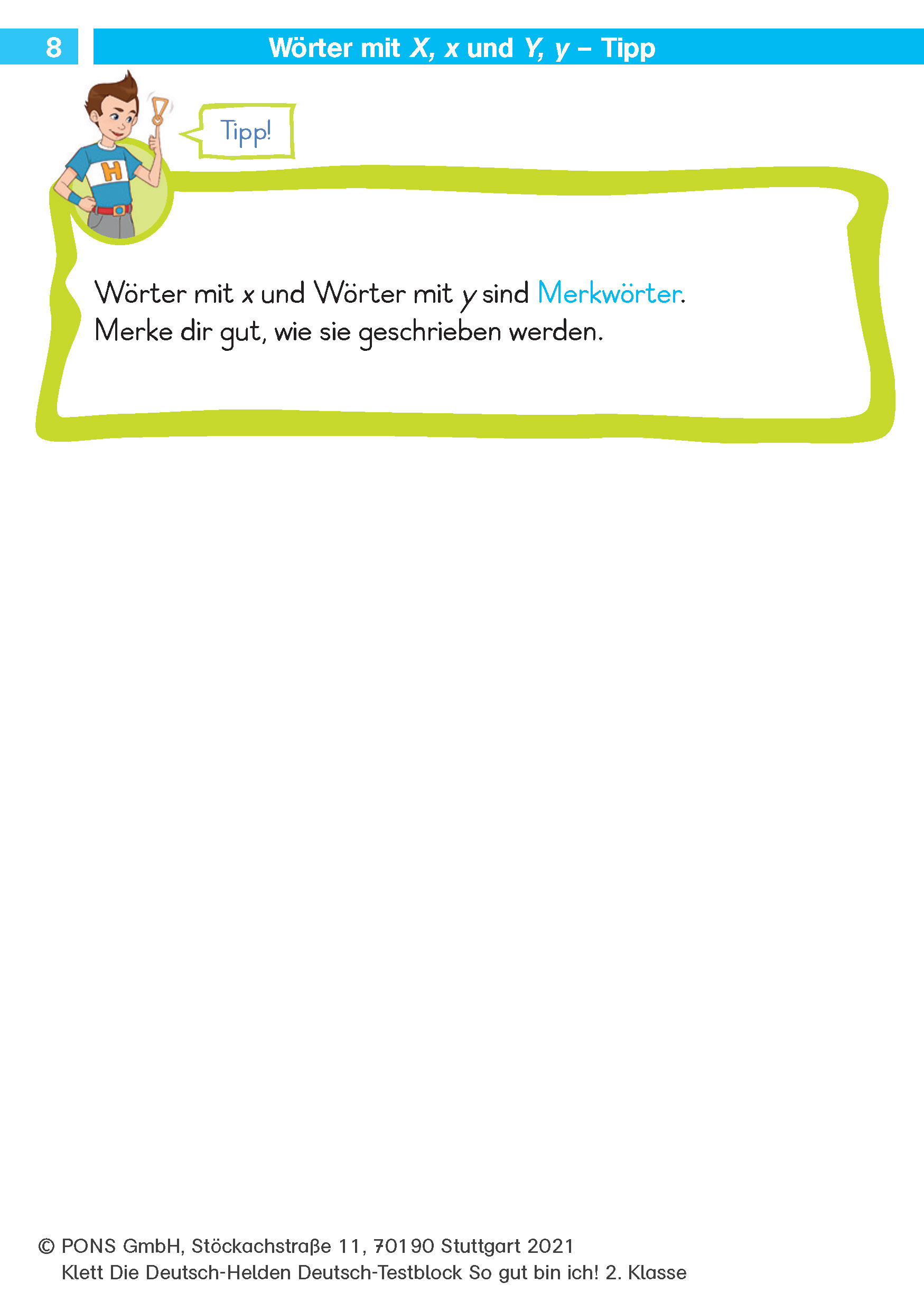 Klett Die Deutsch-Helden: Deutsch-Testblock So gut bin ich! 2. Klasse