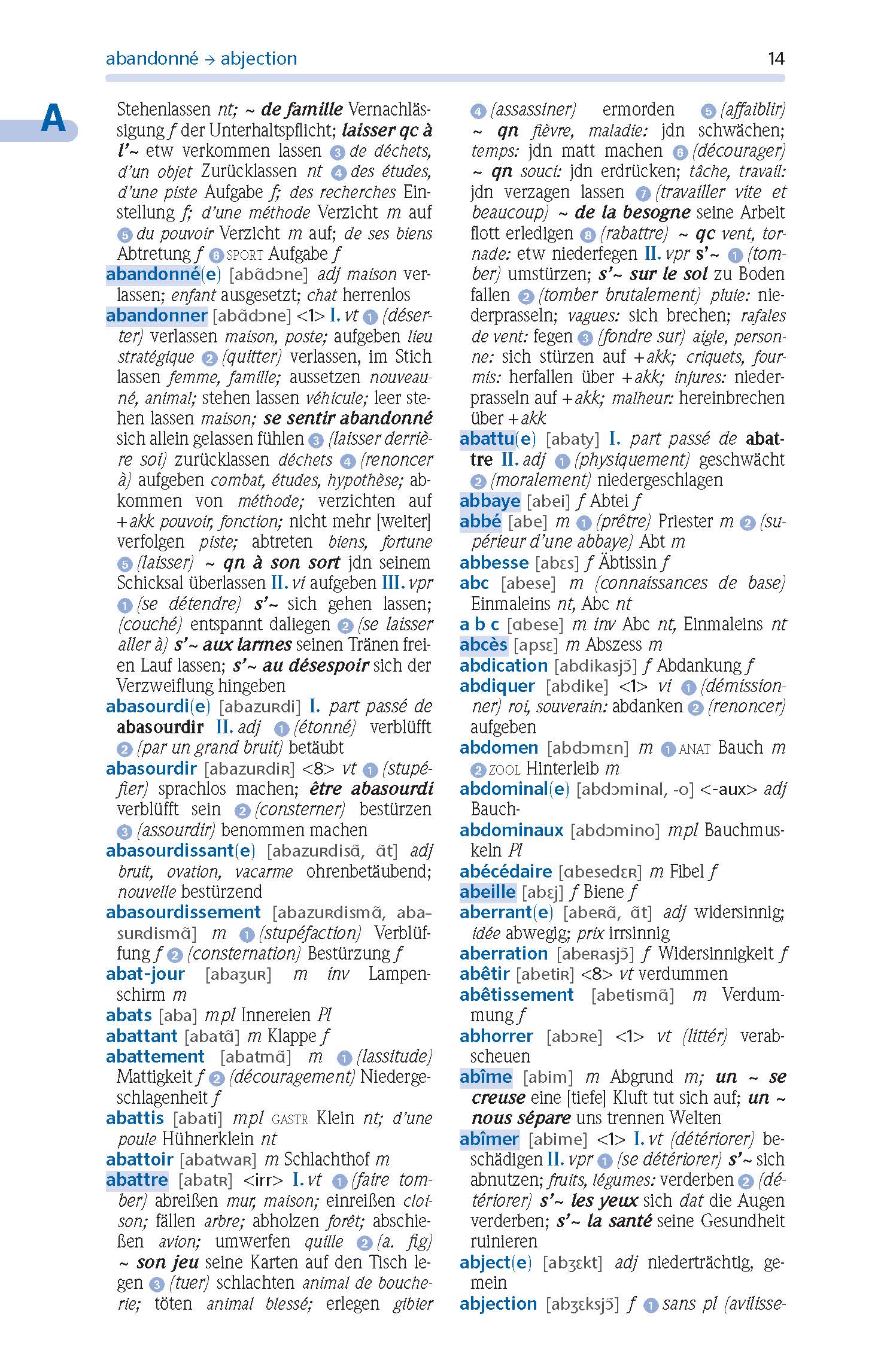 PONS Schülerwörterbuch Klausurausgabe Französisch