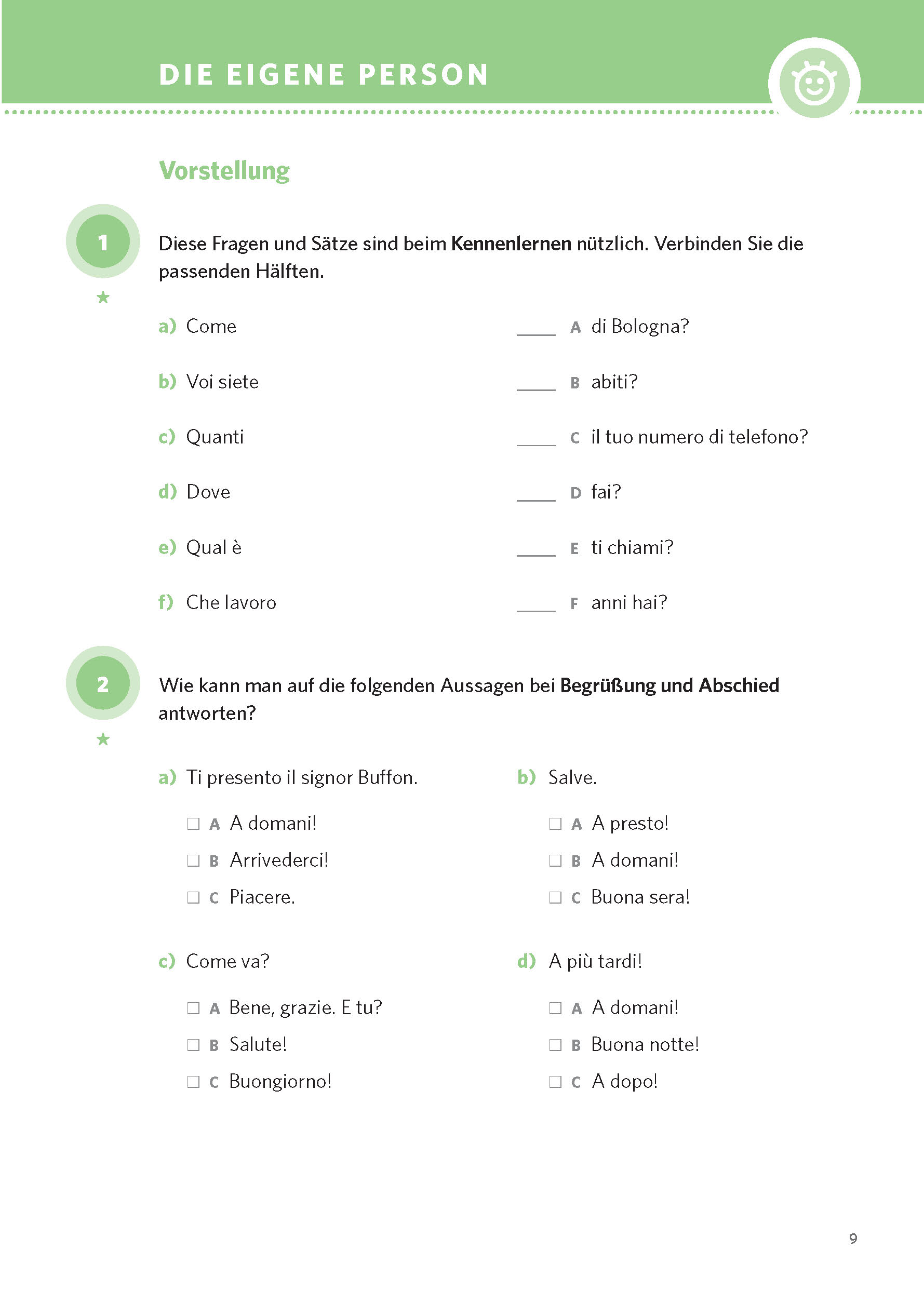 PONS 250 Wortschatz-Übungen Italienisch
