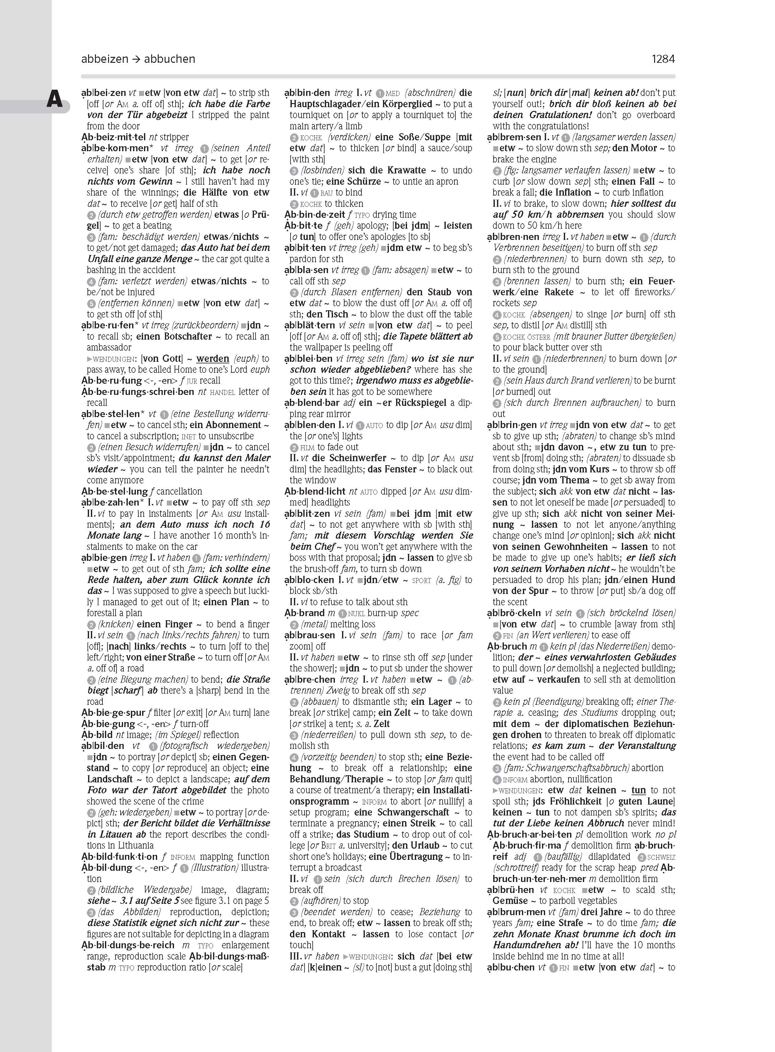 PONS Großwörterbuch Englisch