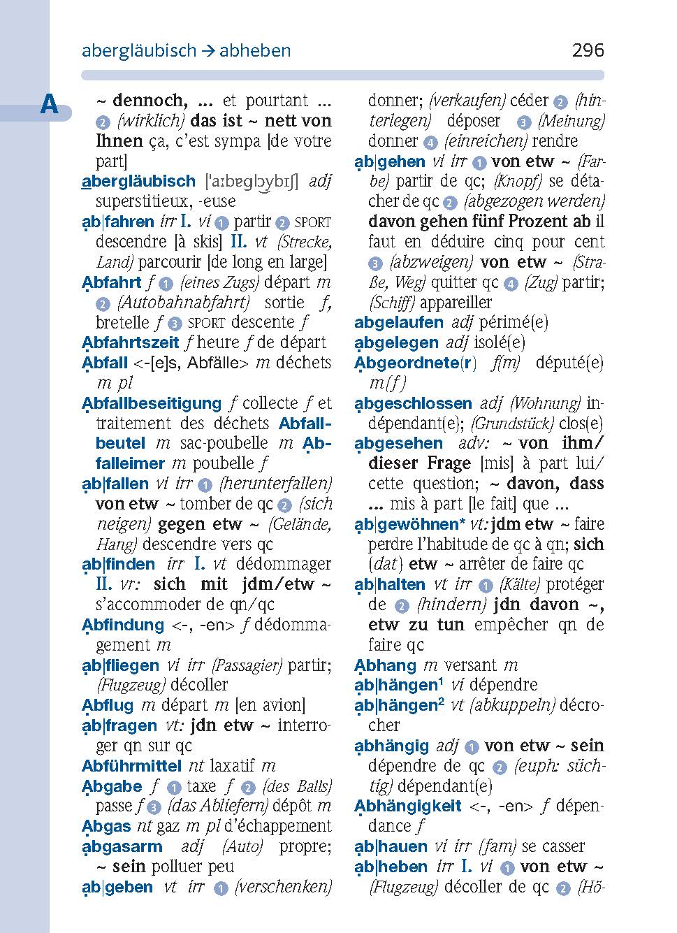 PONS Praxiswörterbuch Französisch