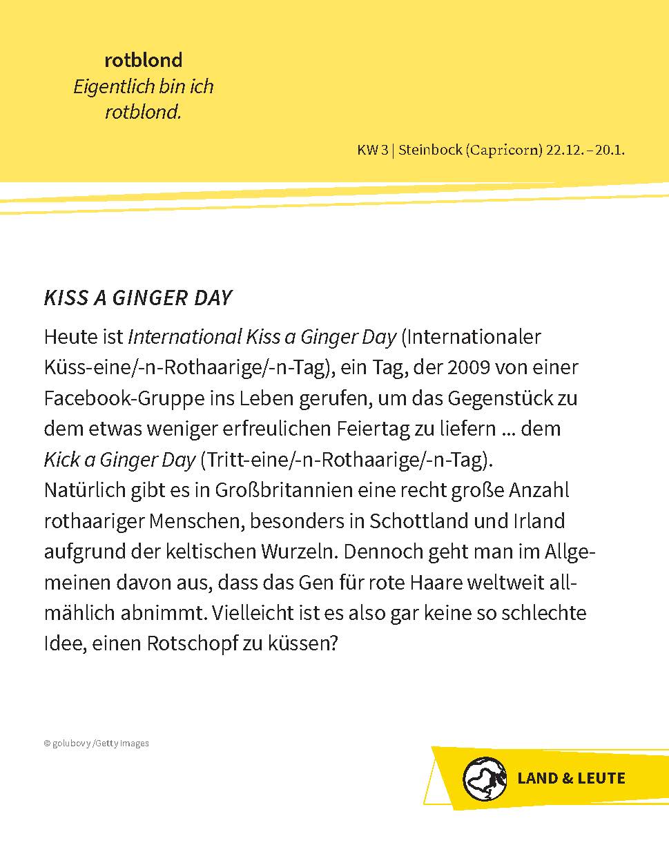 Langenscheidt Sprachkalender Englisch 2026