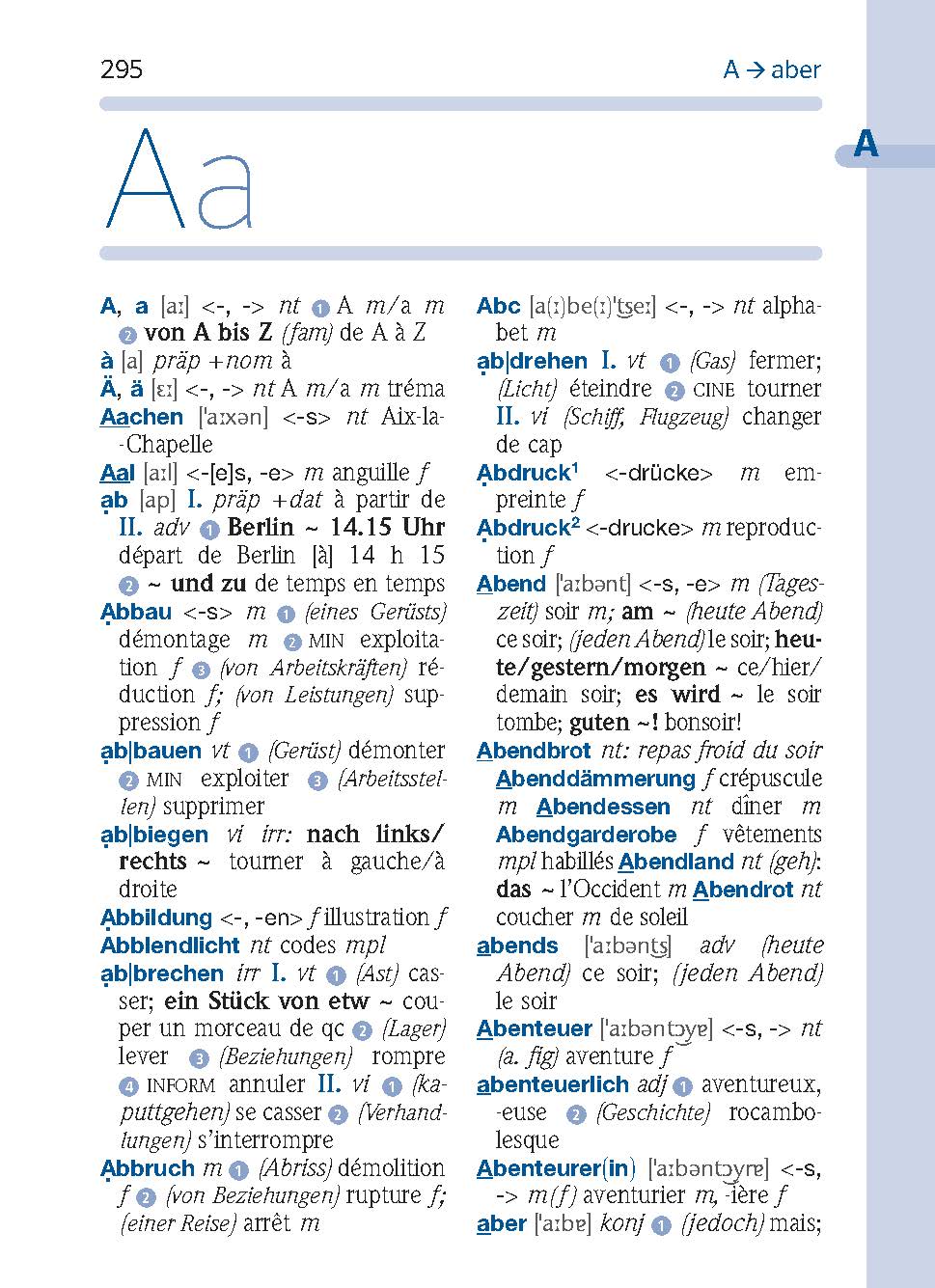PONS Praxiswörterbuch Französisch