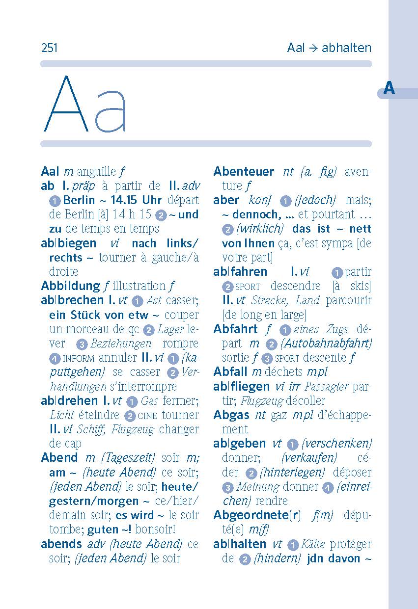 PONS Spick-Wörterbuch Französisch  für die Schule