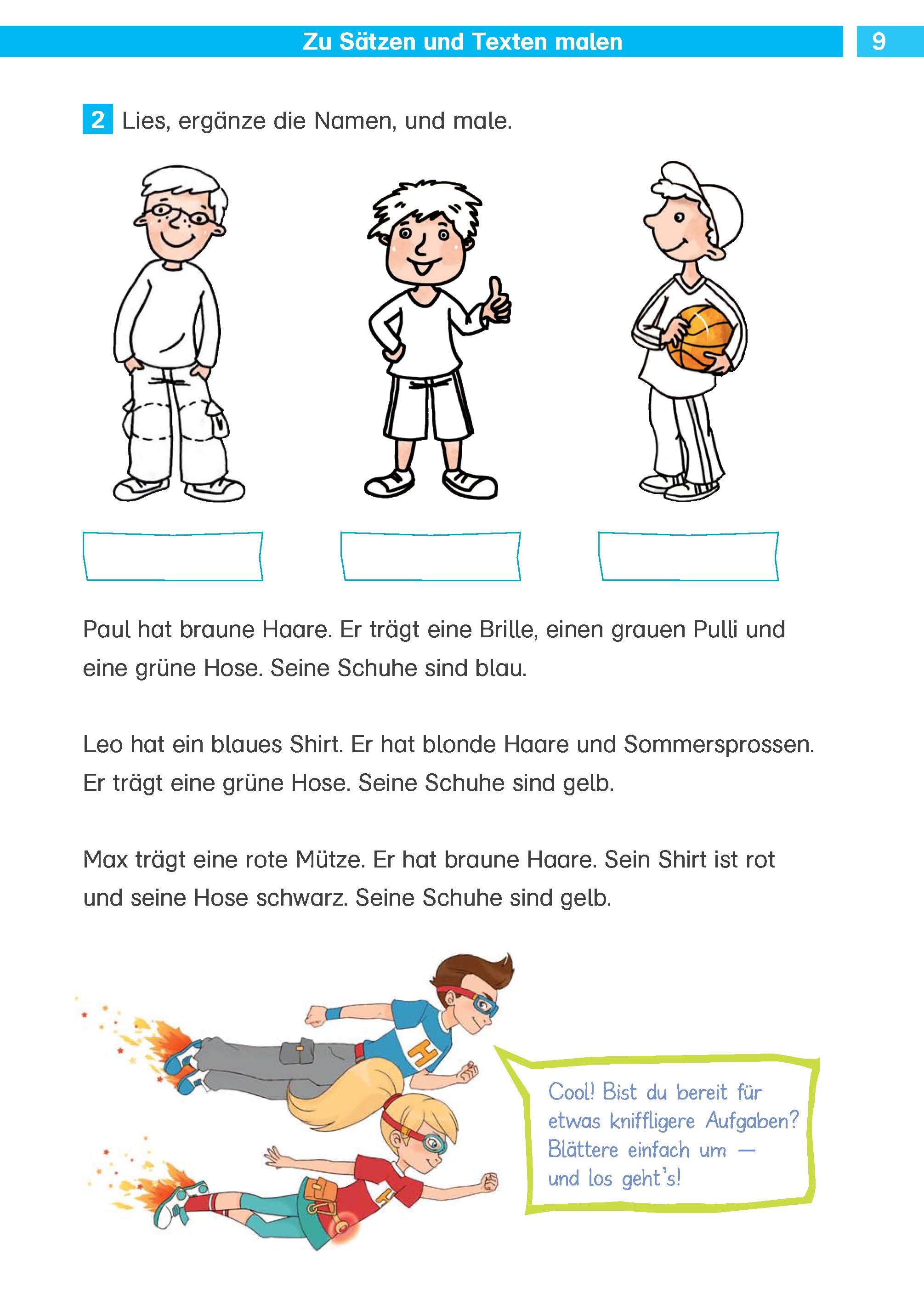 Klett Die Deutsch-Helden: Texte flüssig lesen und verstehen 2. Klasse