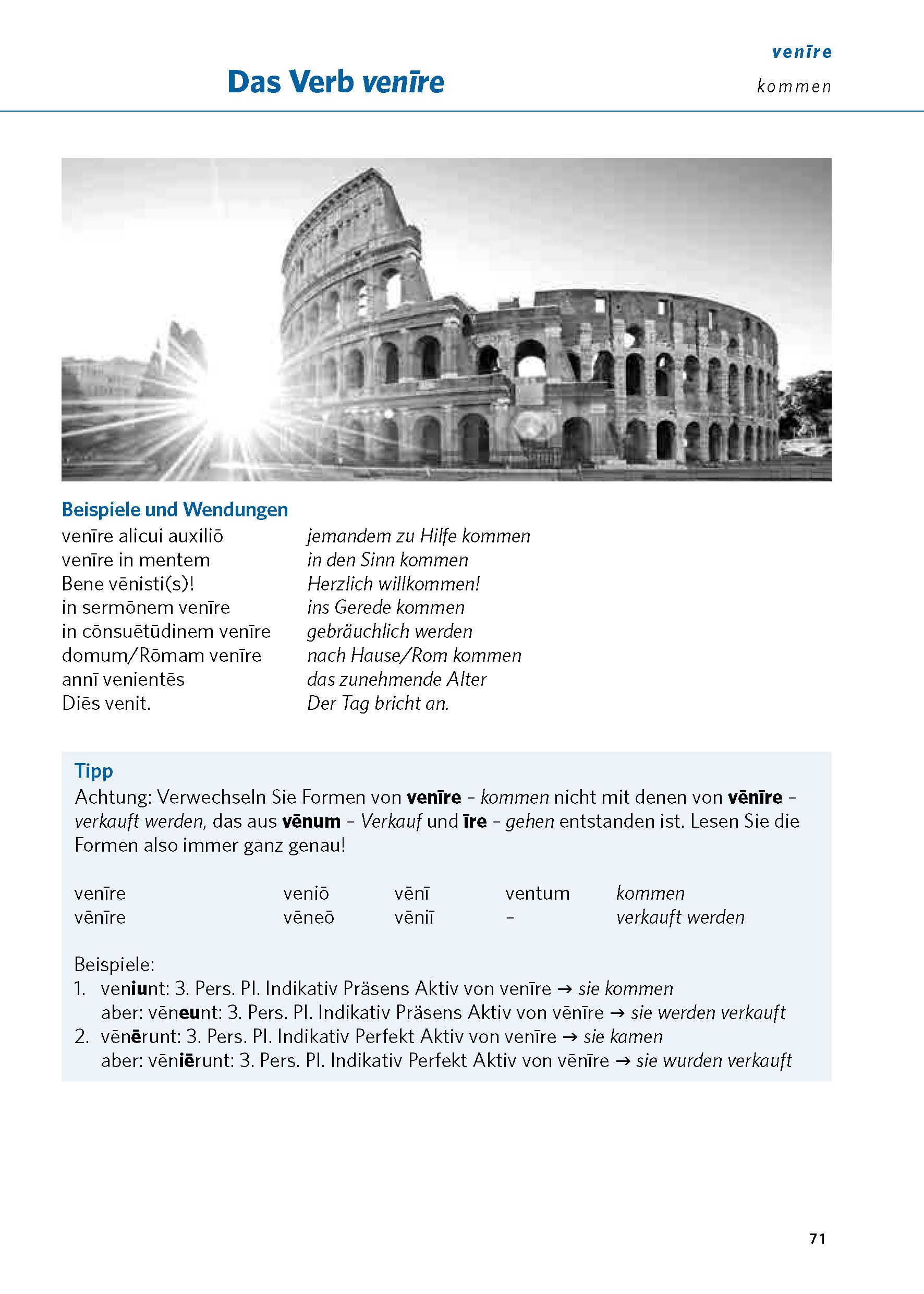 PONS Verbtabellen Plus Latein