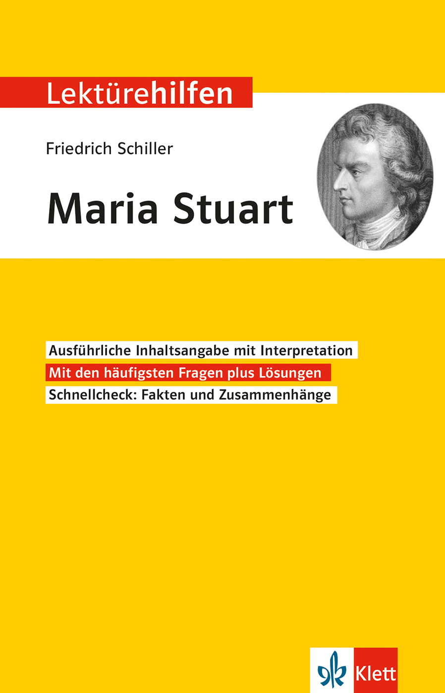 Klett Lektürehilfen Friedrich Schiller, Maria Stuart
