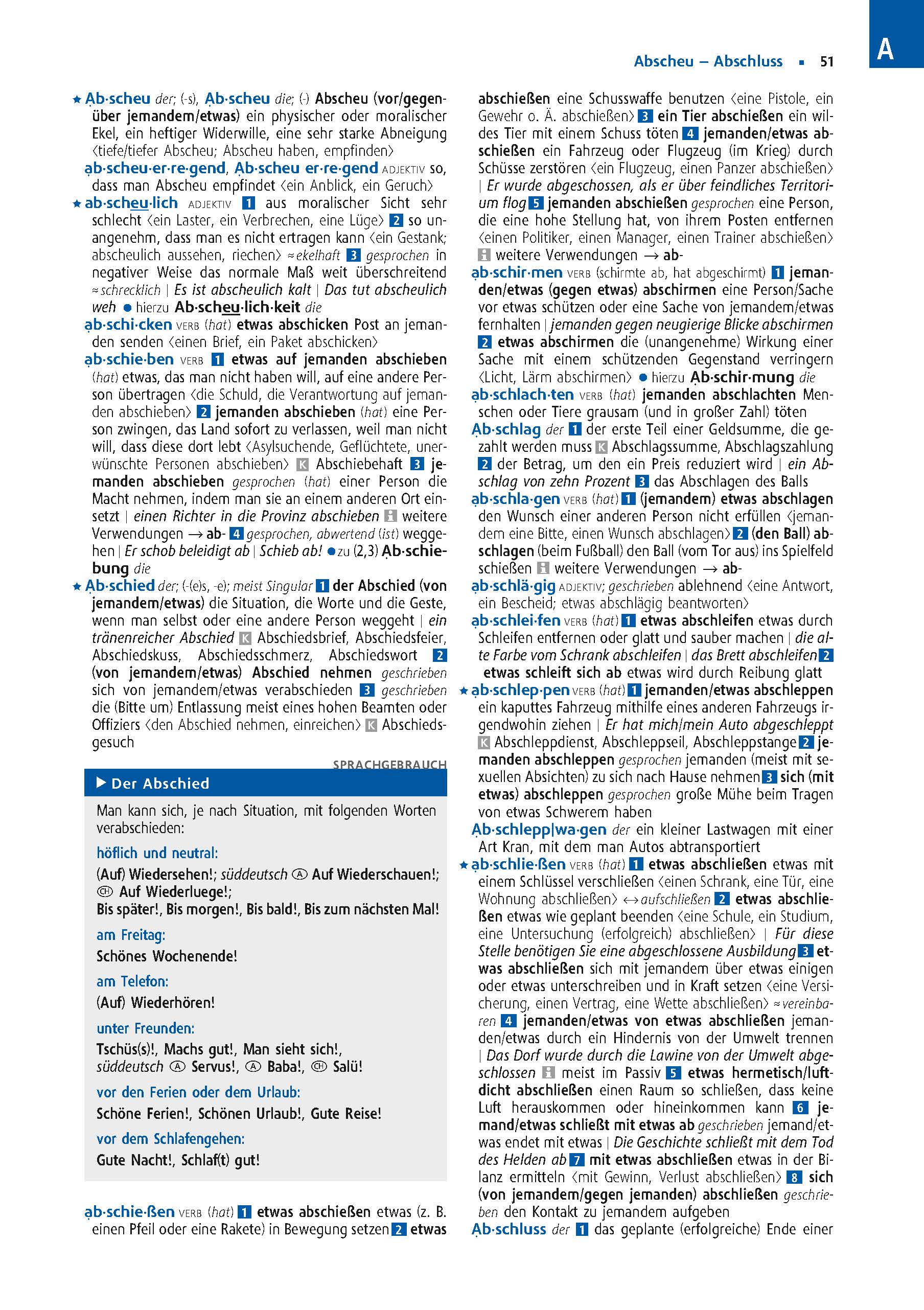 Langenscheidt Großwörterbuch Deutsch als Fremdsprache