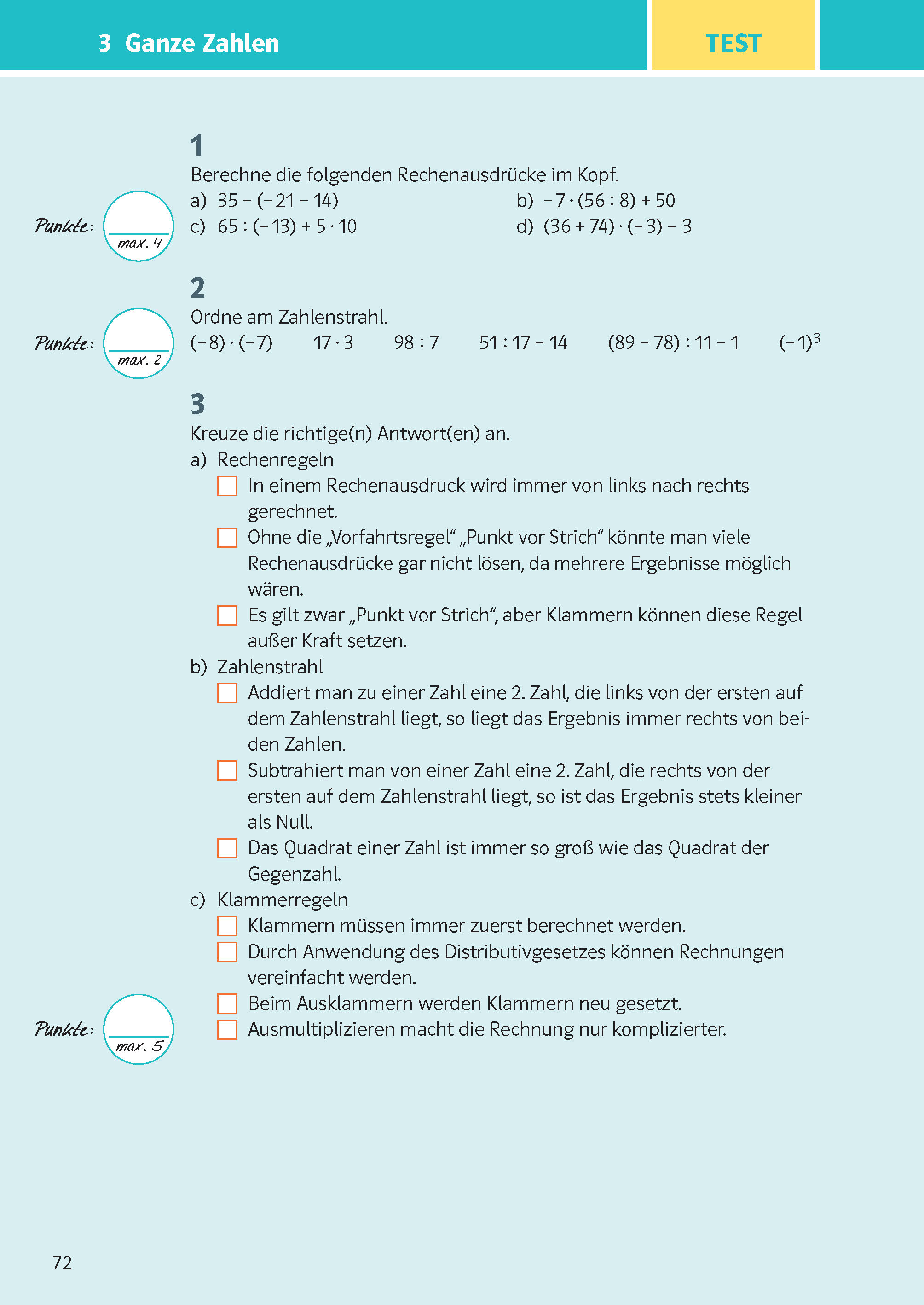 Klett KomplettTrainer Gymnasium Mathematik 5. Klasse