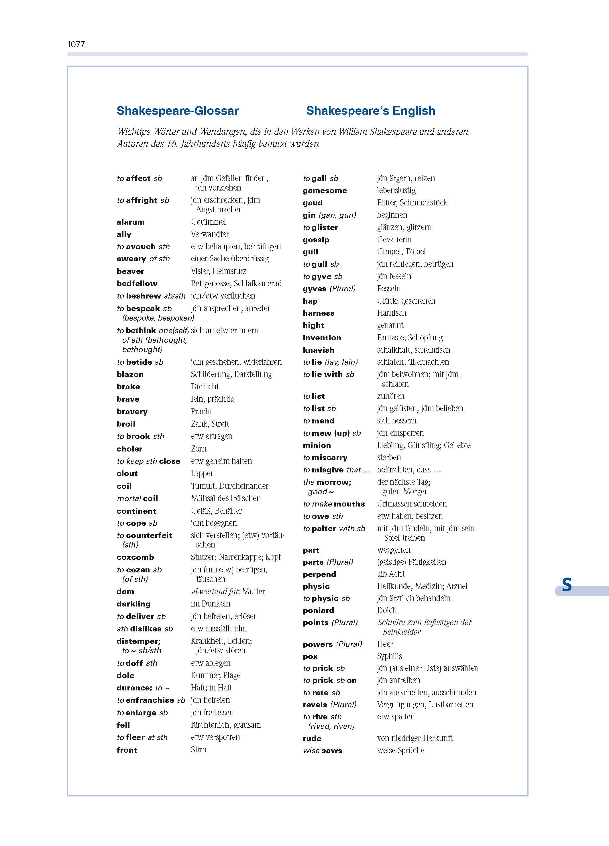 PONS Wörterbuch Studienausgabe Plus Englisch