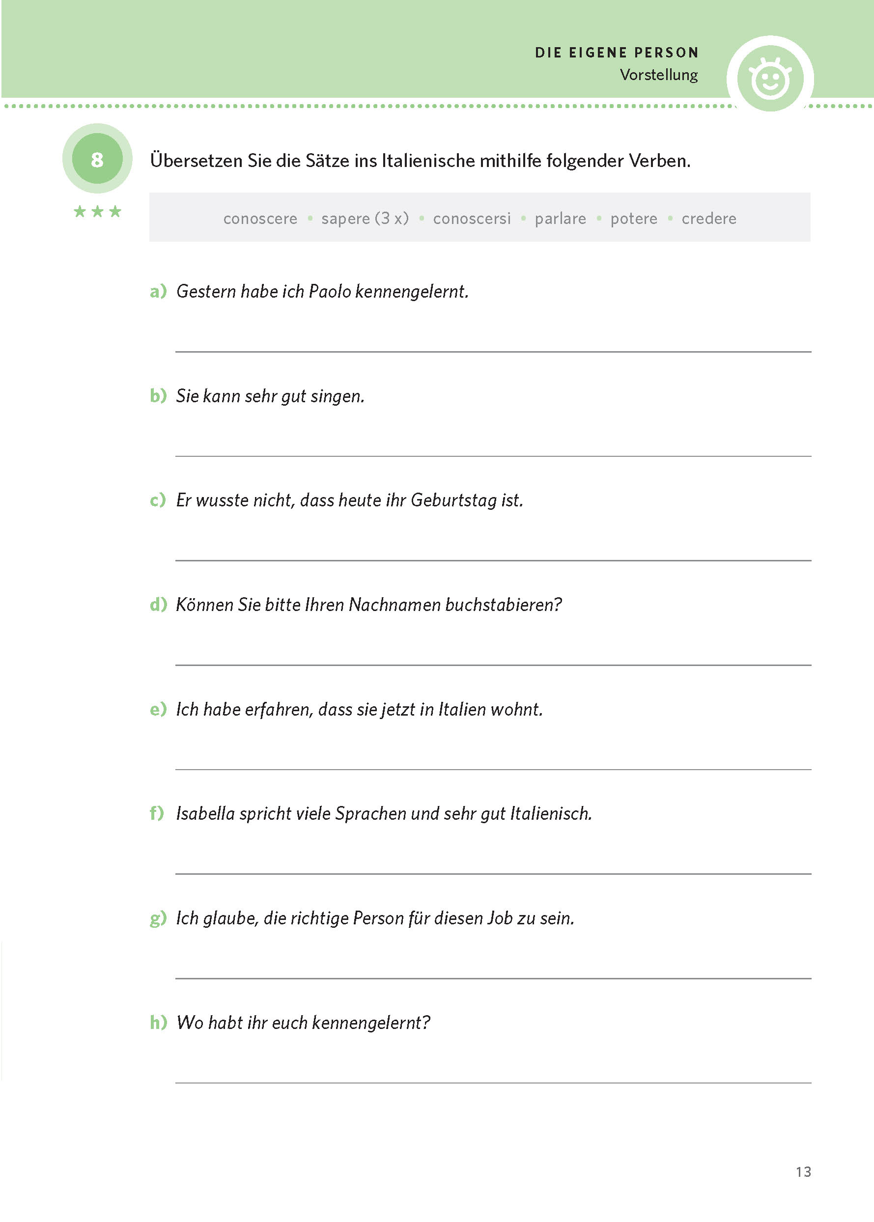 PONS 250 Wortschatz-Übungen Italienisch