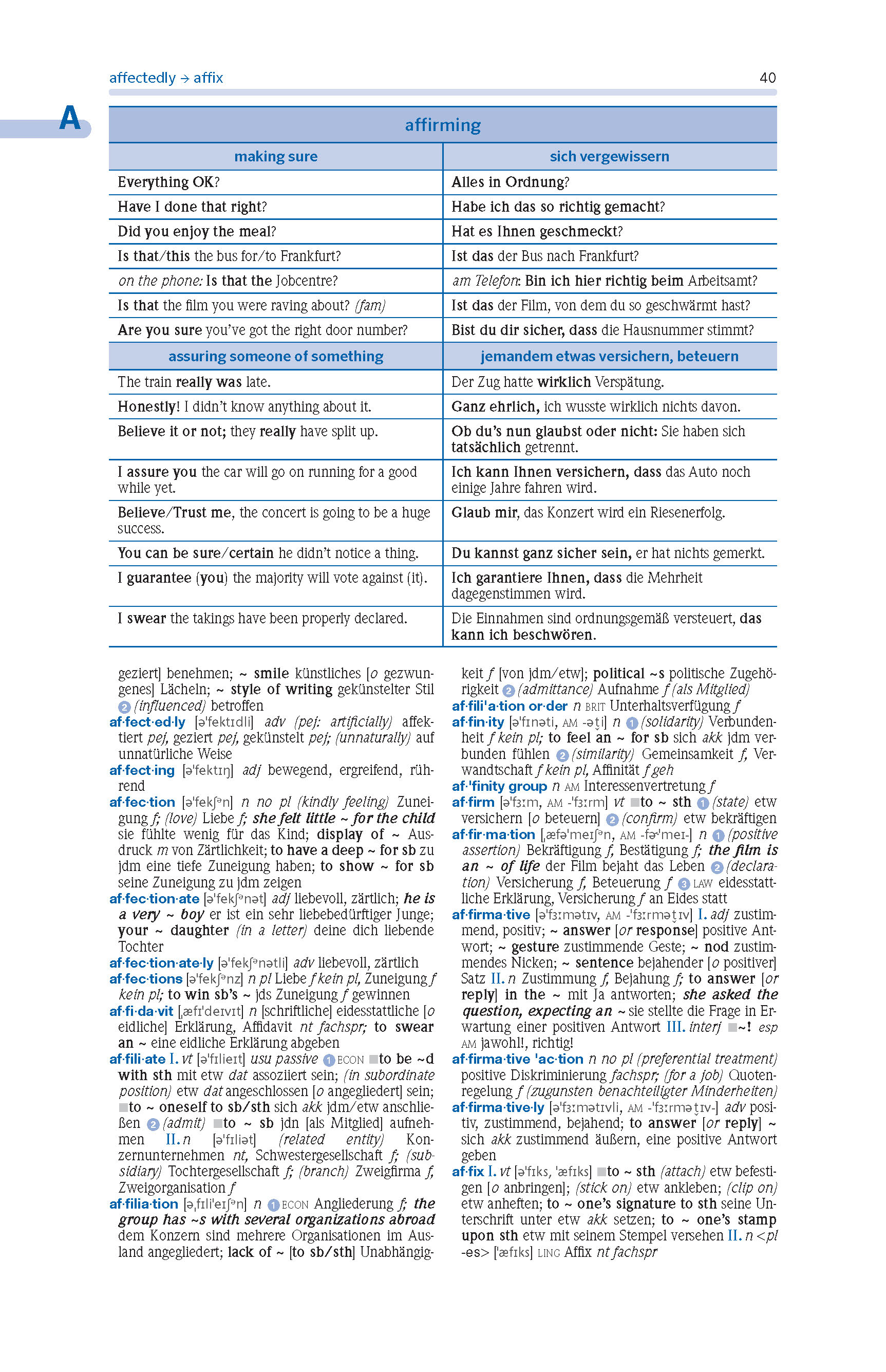 PONS Wörterbuch Schule und Studium Englisch - Deutsch, Band 1