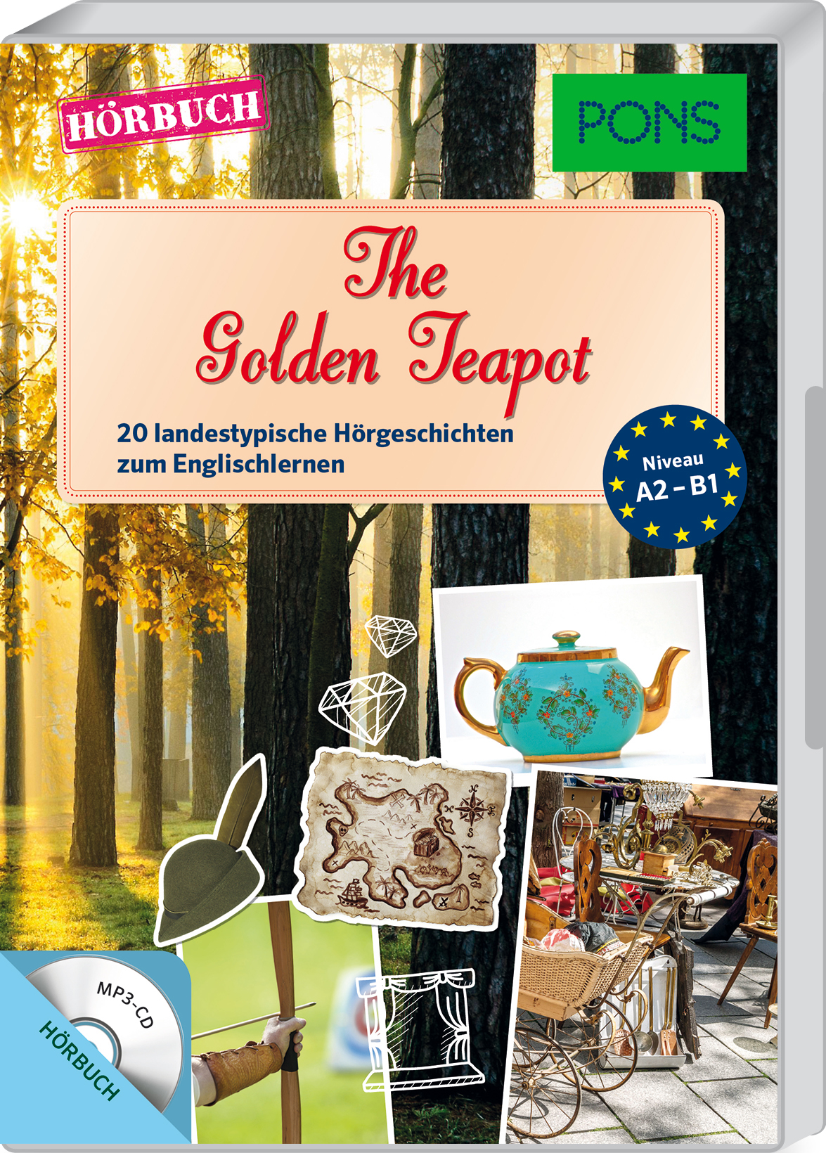 PONS Hörbuch Englisch - The Golden Teapot