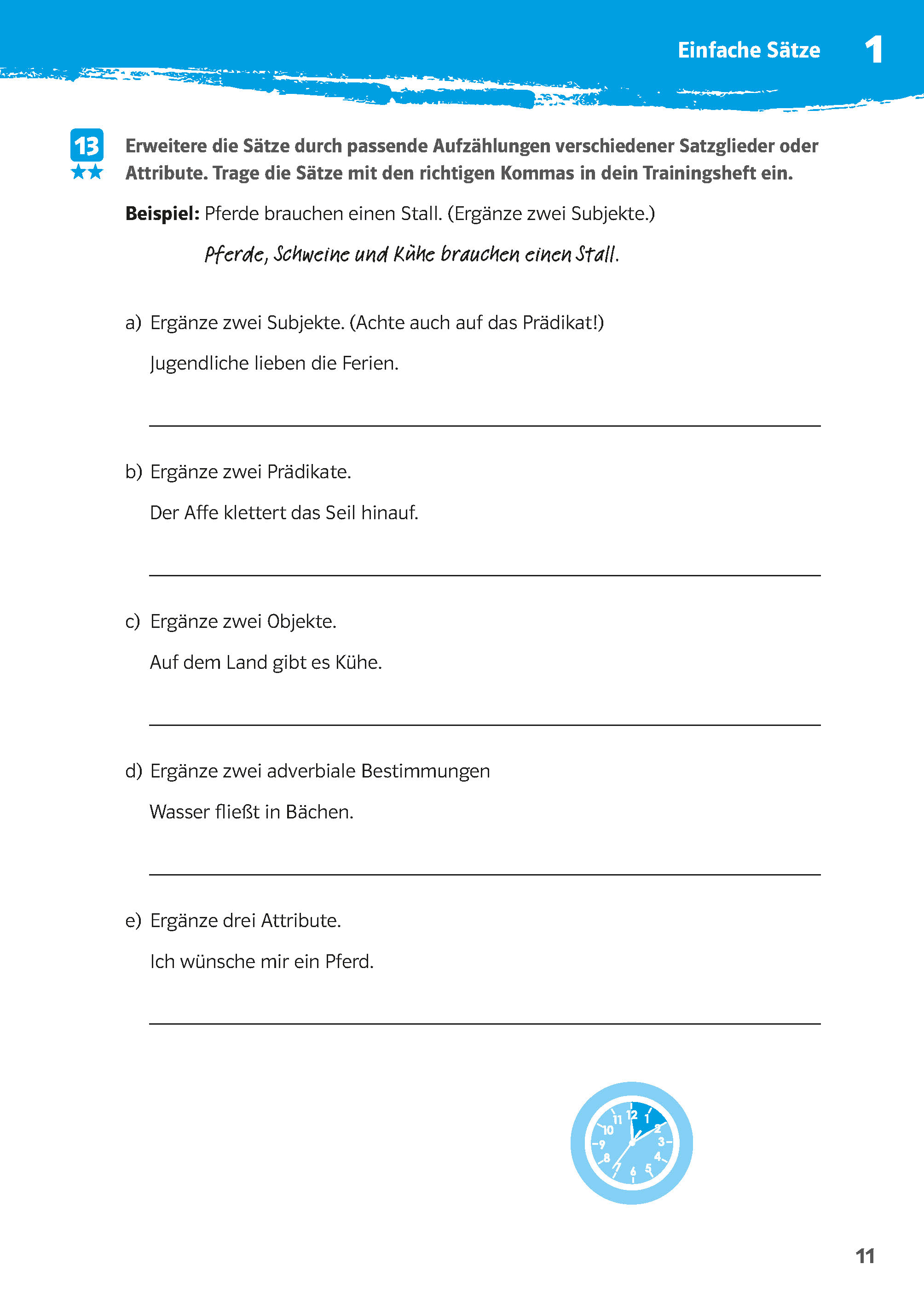 Klett 10-Minuten-Training Deutsch Rechtschreibung Zeichensetzung 5.-7. Klasse