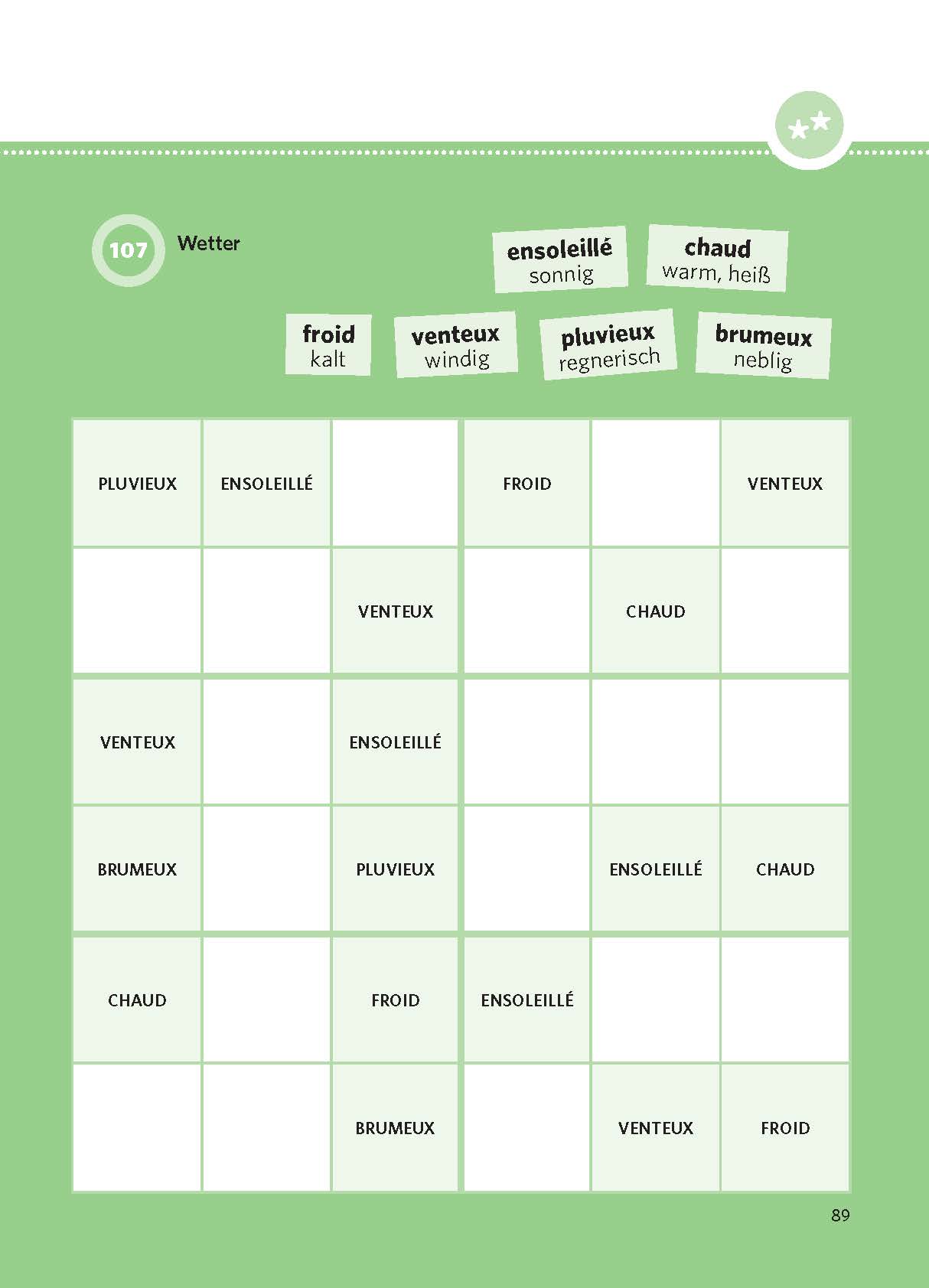PONS Sprachrätsel Französisch