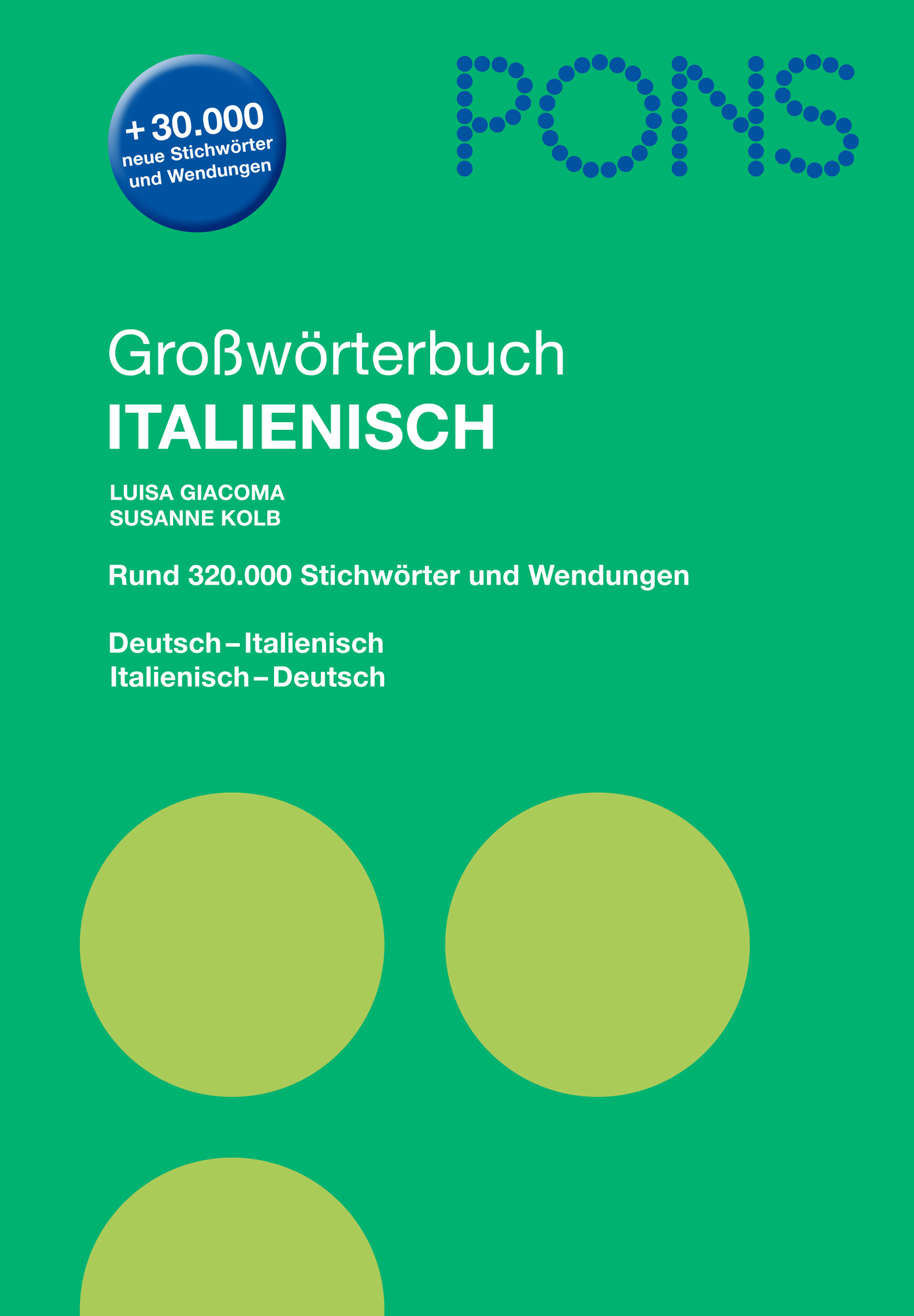 PONS Großwörterbuch Italienisch PONS Großwörterbuch Italienisch