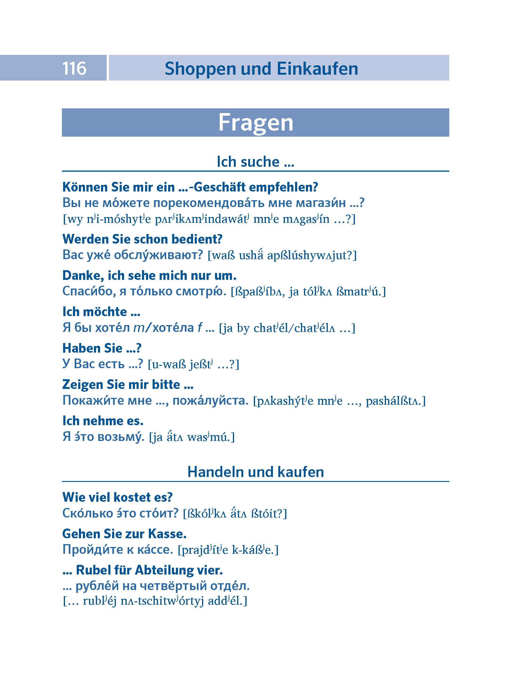 PONS Pocket-Sprachführer Russisch