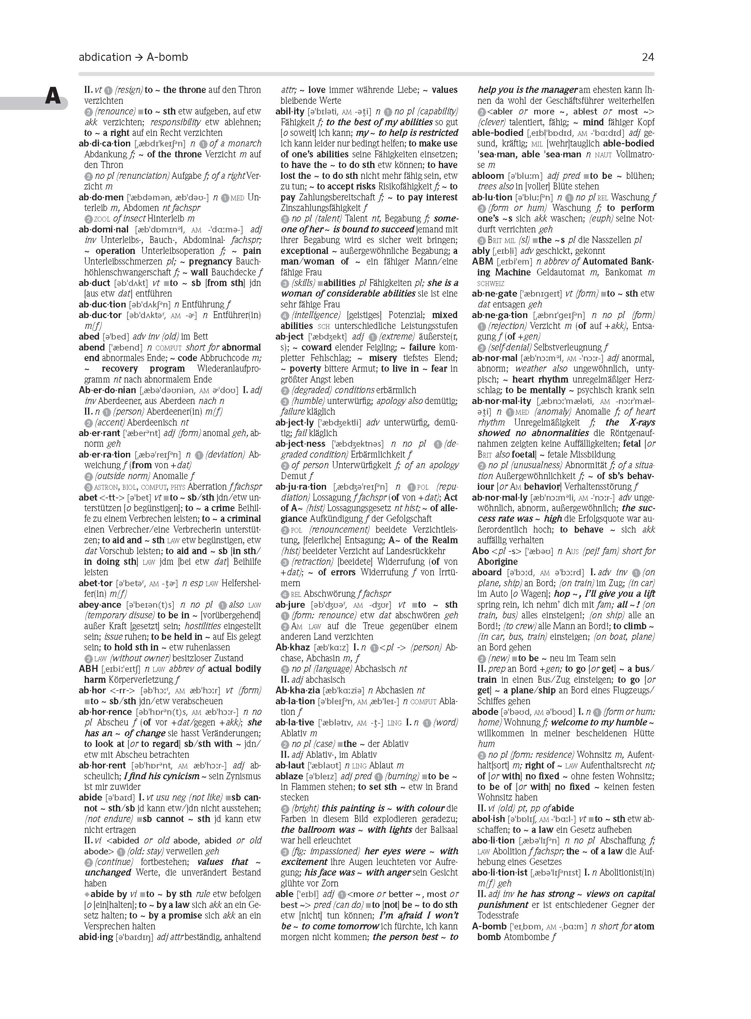 PONS Großwörterbuch Englisch