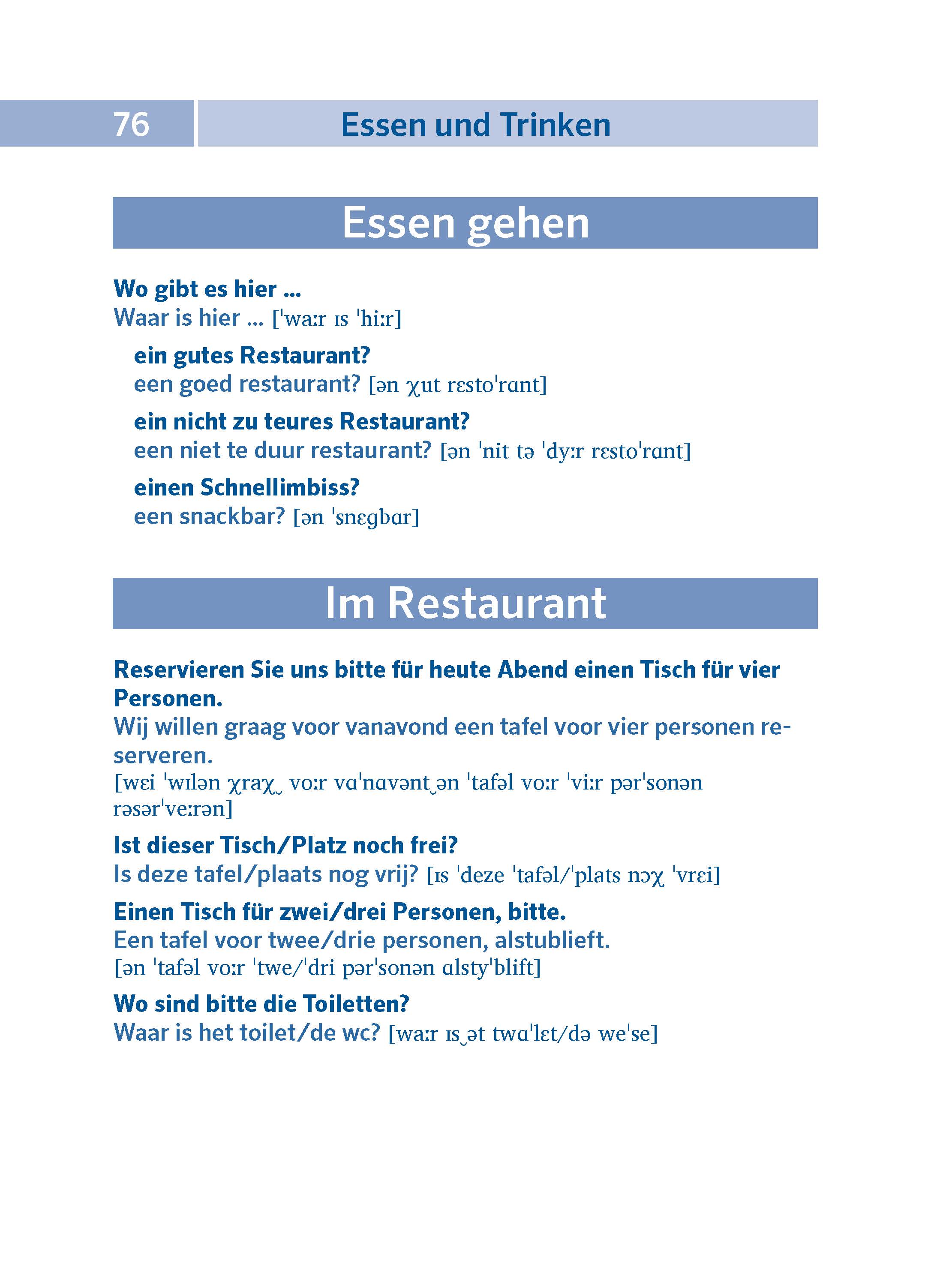 PONS Pocket-Sprachführer Niederländisch