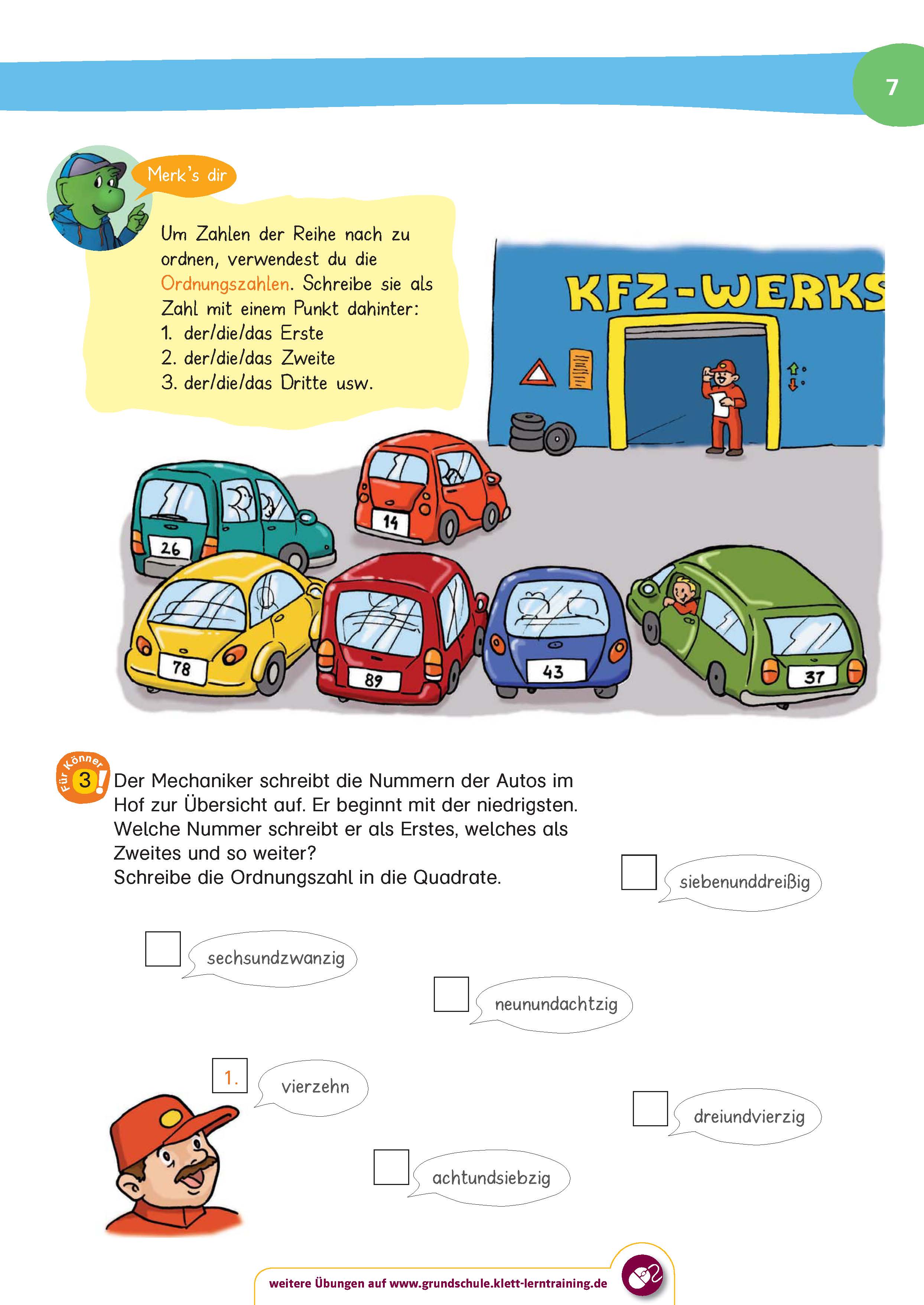 Klett So werde ich spitze! Mathe, Rechnen bis 100, 2. Klasse