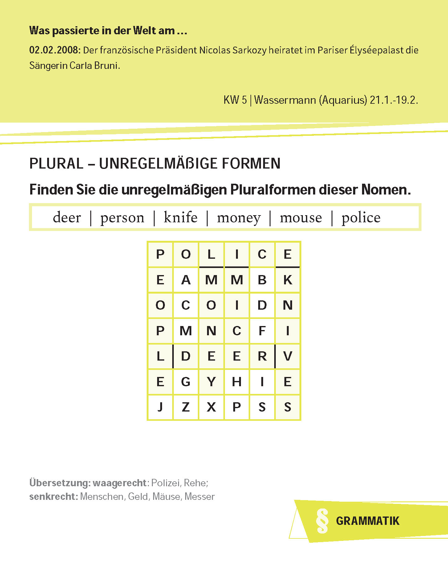 Langenscheidt Sprachkalender Englisch für Fortgeschrittene 2022