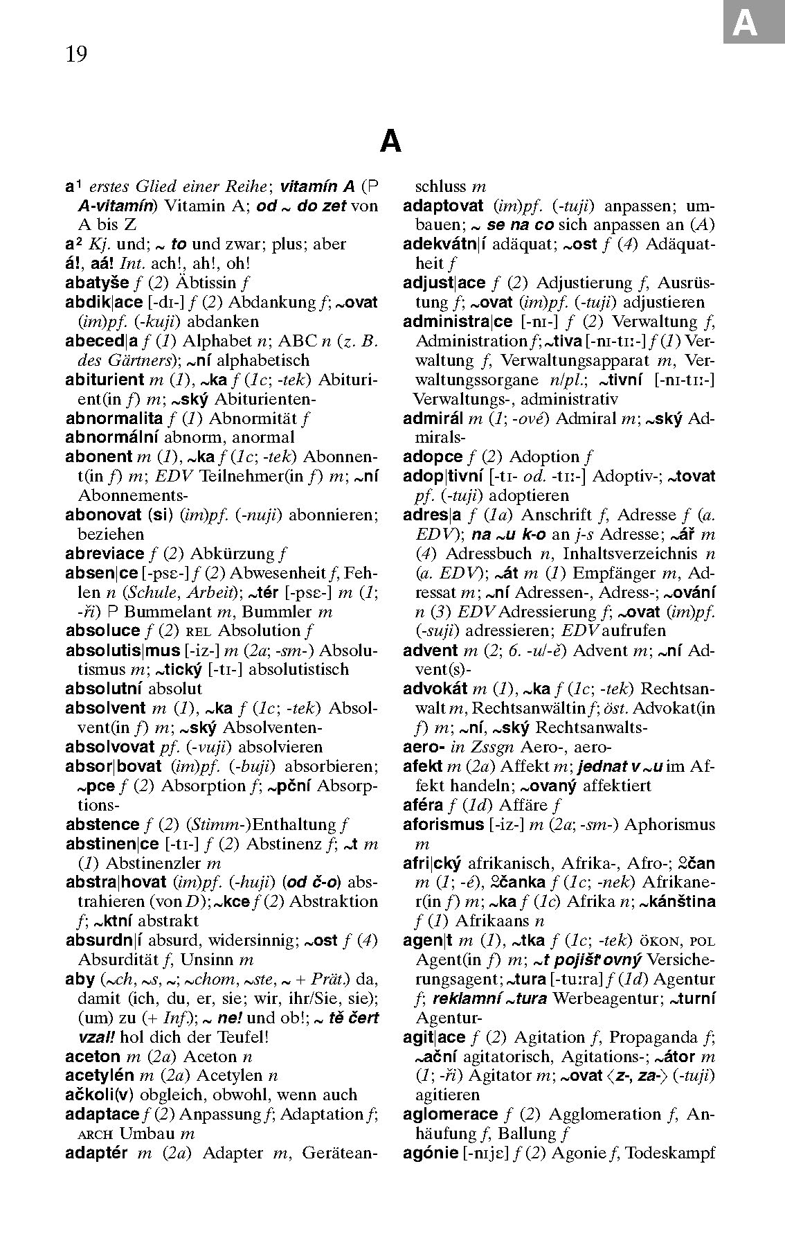 Langenscheidt Taschenwörterbuch Tschechisch