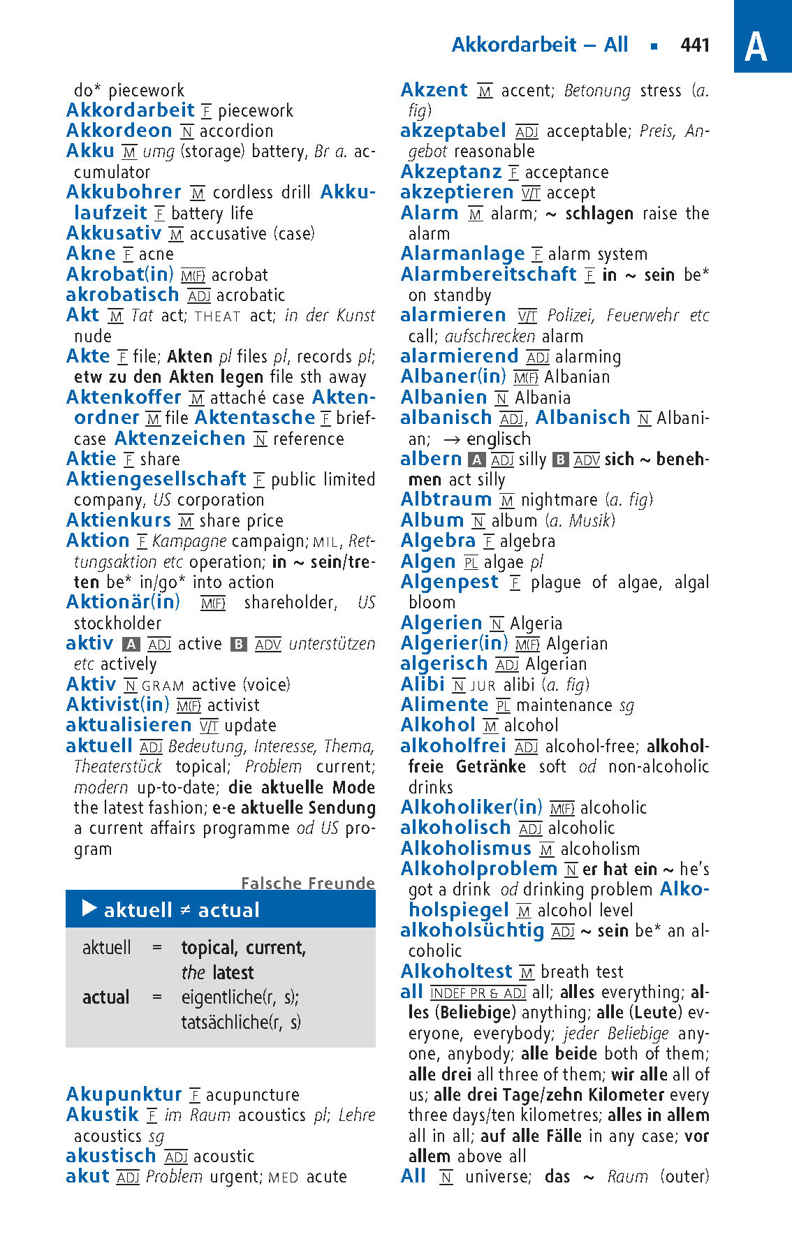 Langenscheidt Schulwörterbuch Englisch