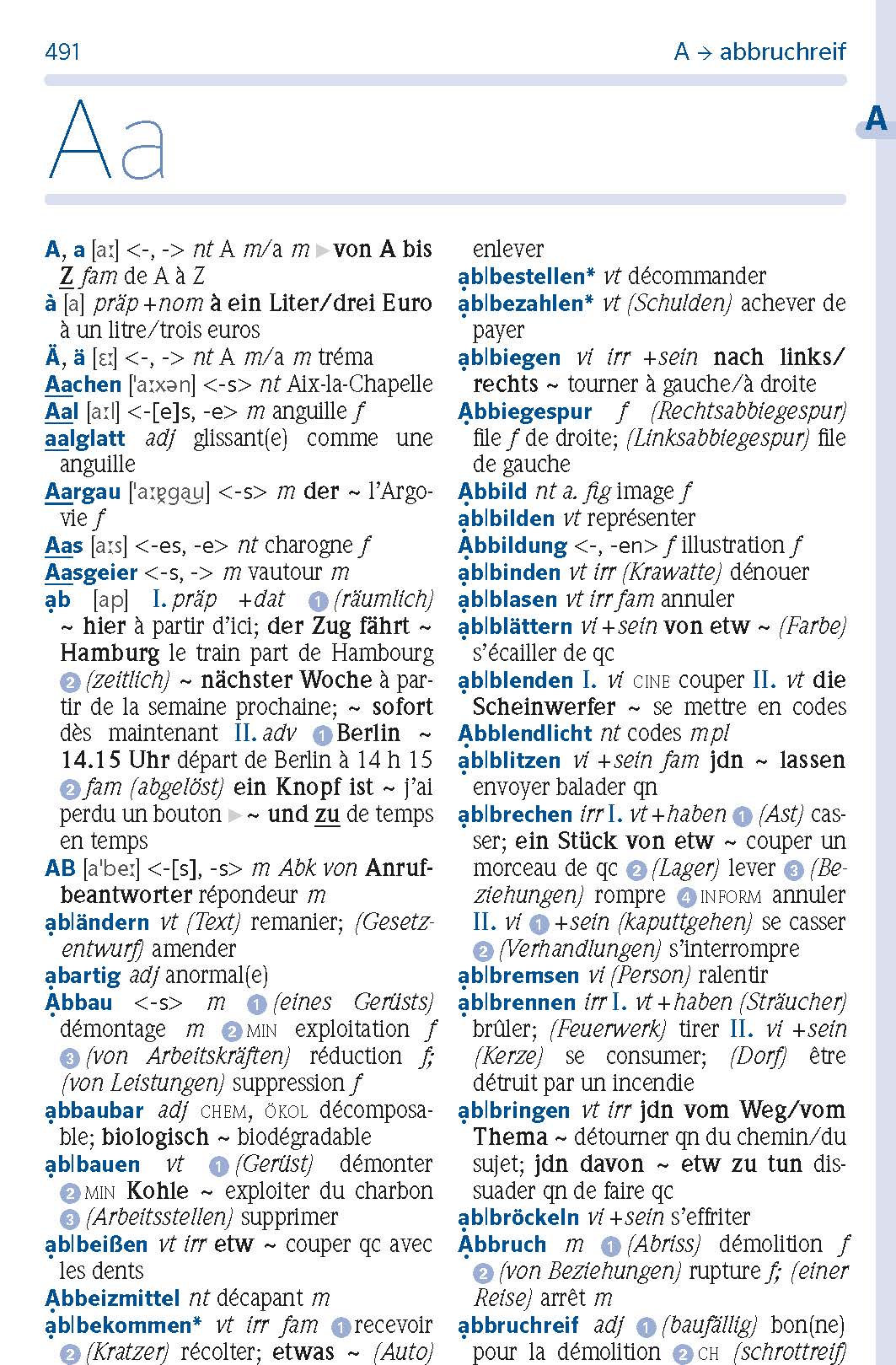 PONS Schulwörterbuch Französisch