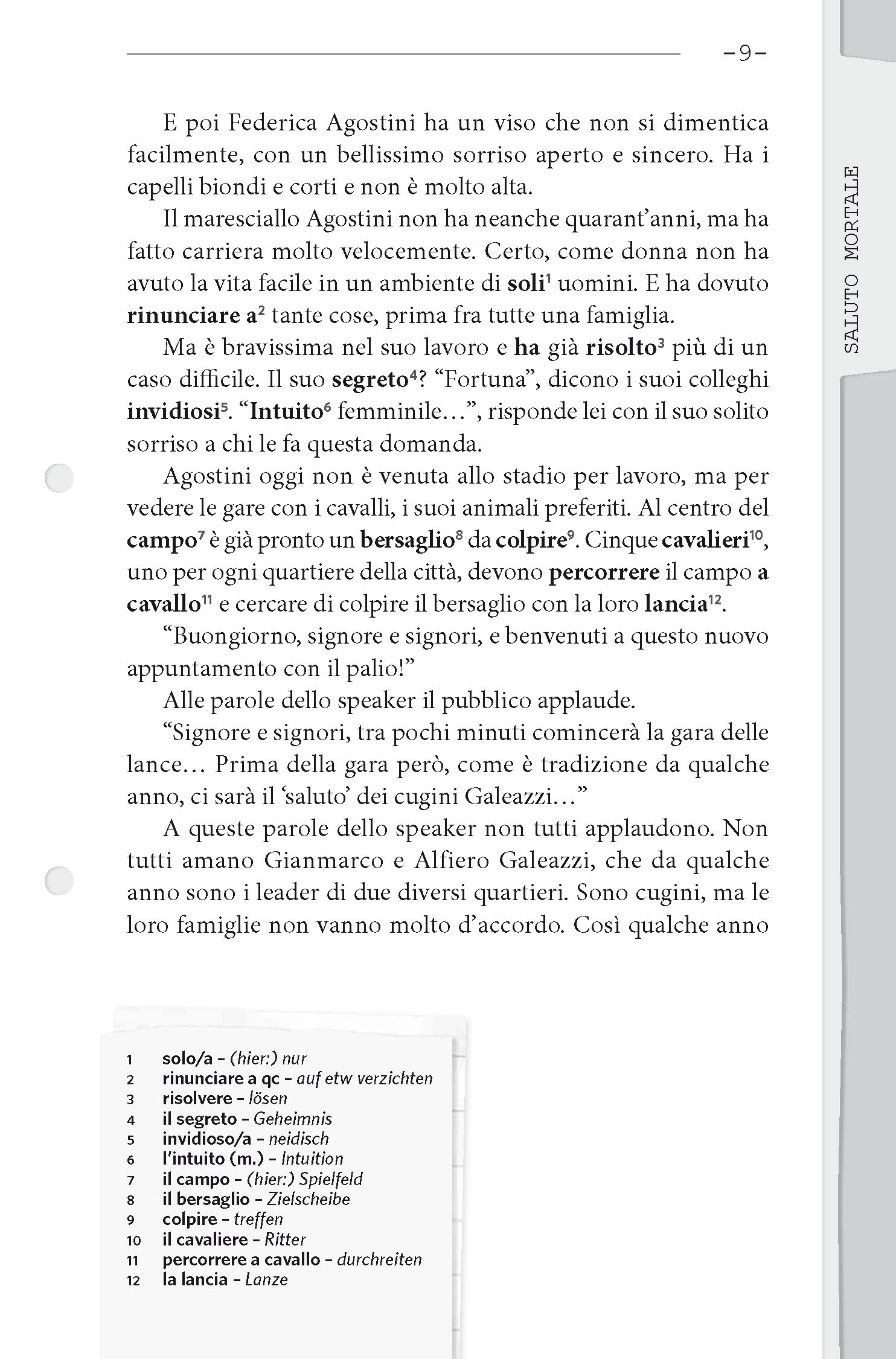 PONS Kurzkrimi Italienisch - Saluto mortale