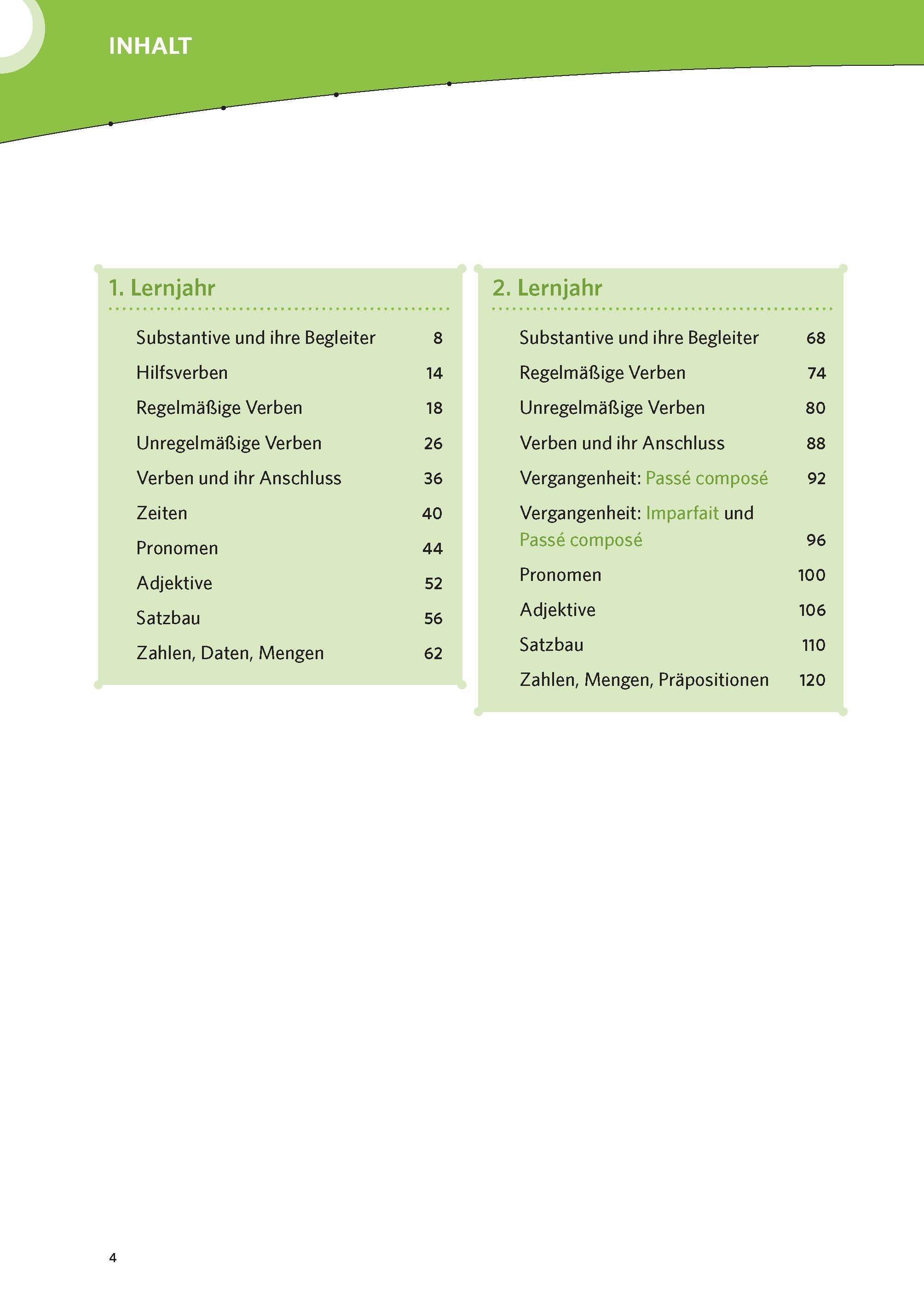 PONS Das große Übungsbuch Französisch 1.-4. Lernjahr