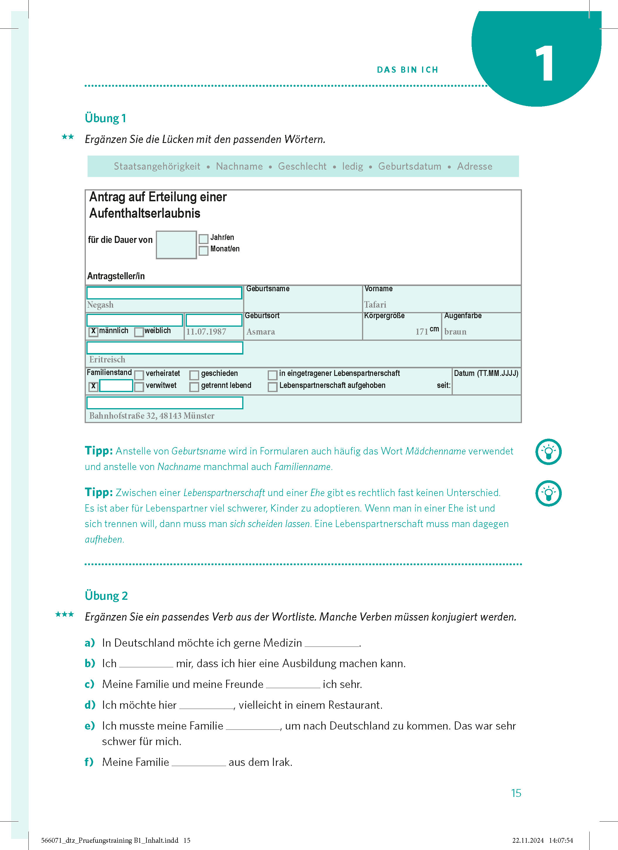 PONS Prüfungstraining Deutsch-Test für Zuwanderer