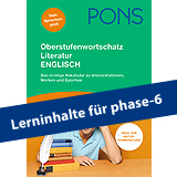 PONS Oberstufenwortschatz Englisch Literatur