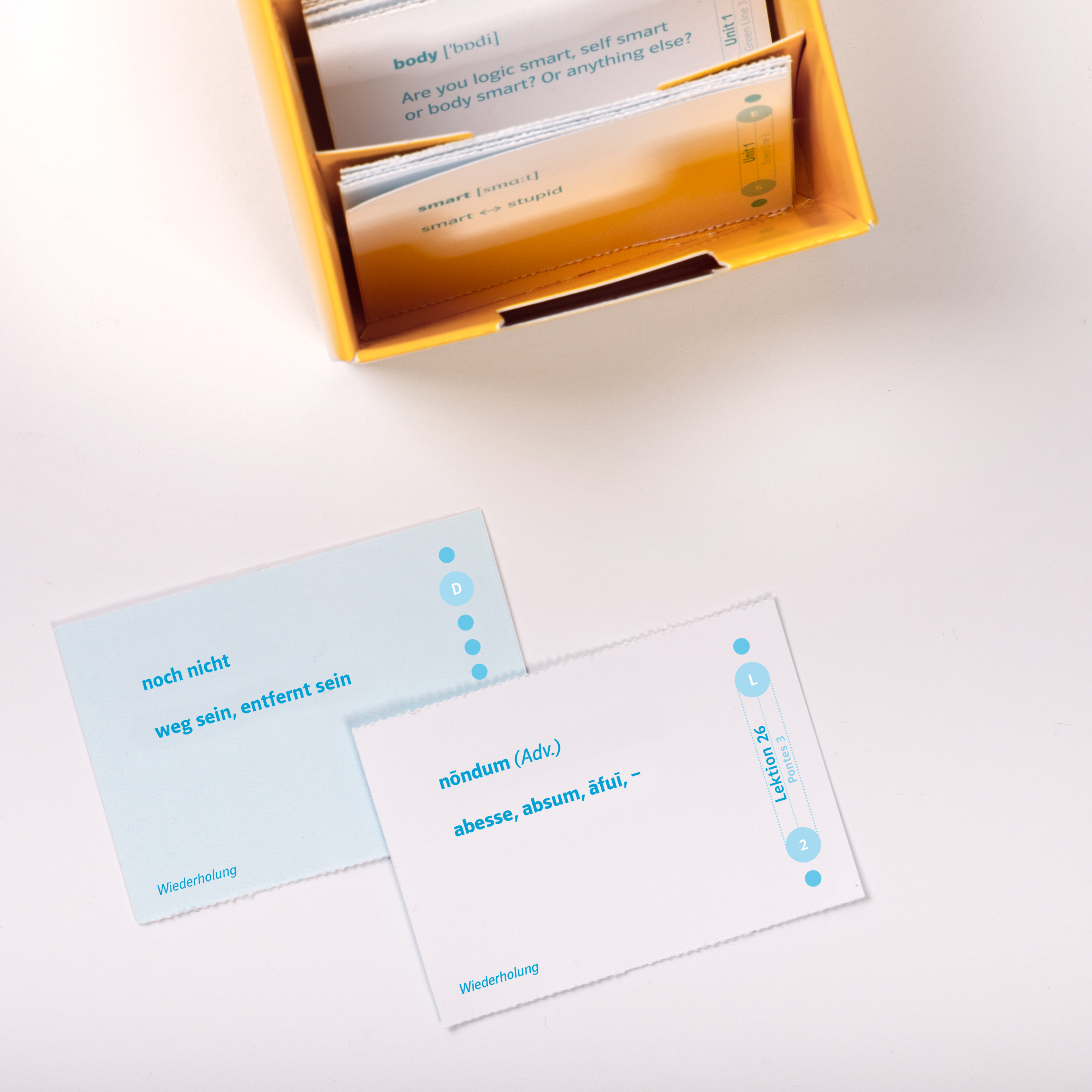 Pontes 3 - Vokabel-Lernbox zum Schulbuch