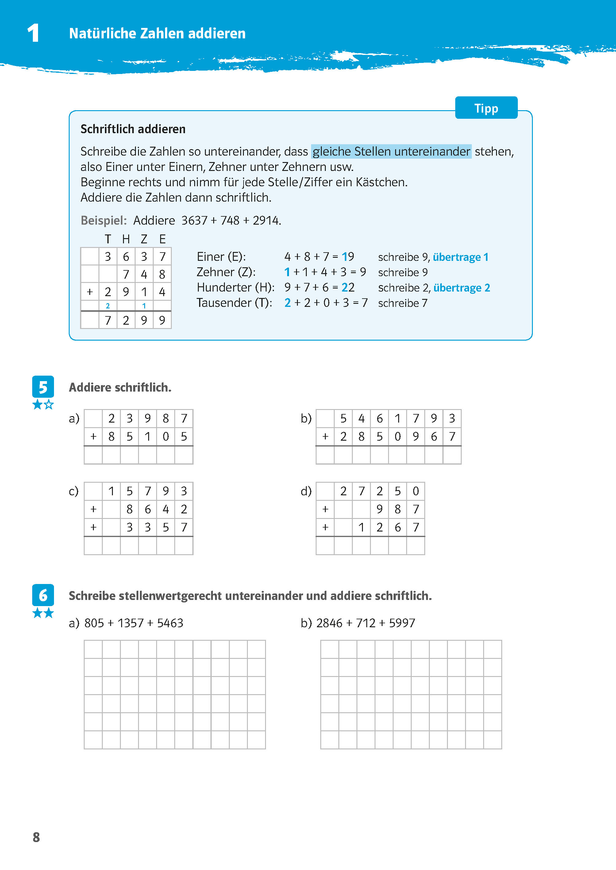 Klett 10-Minuten-Training Mathematik Grundrechenarten 5. Klasse