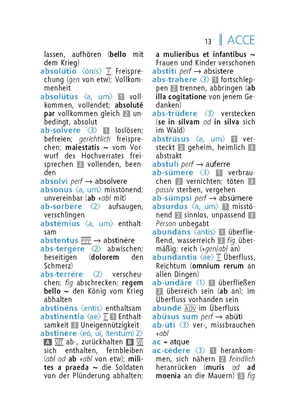 Langenscheidt Universal-Wörterbuch Latein