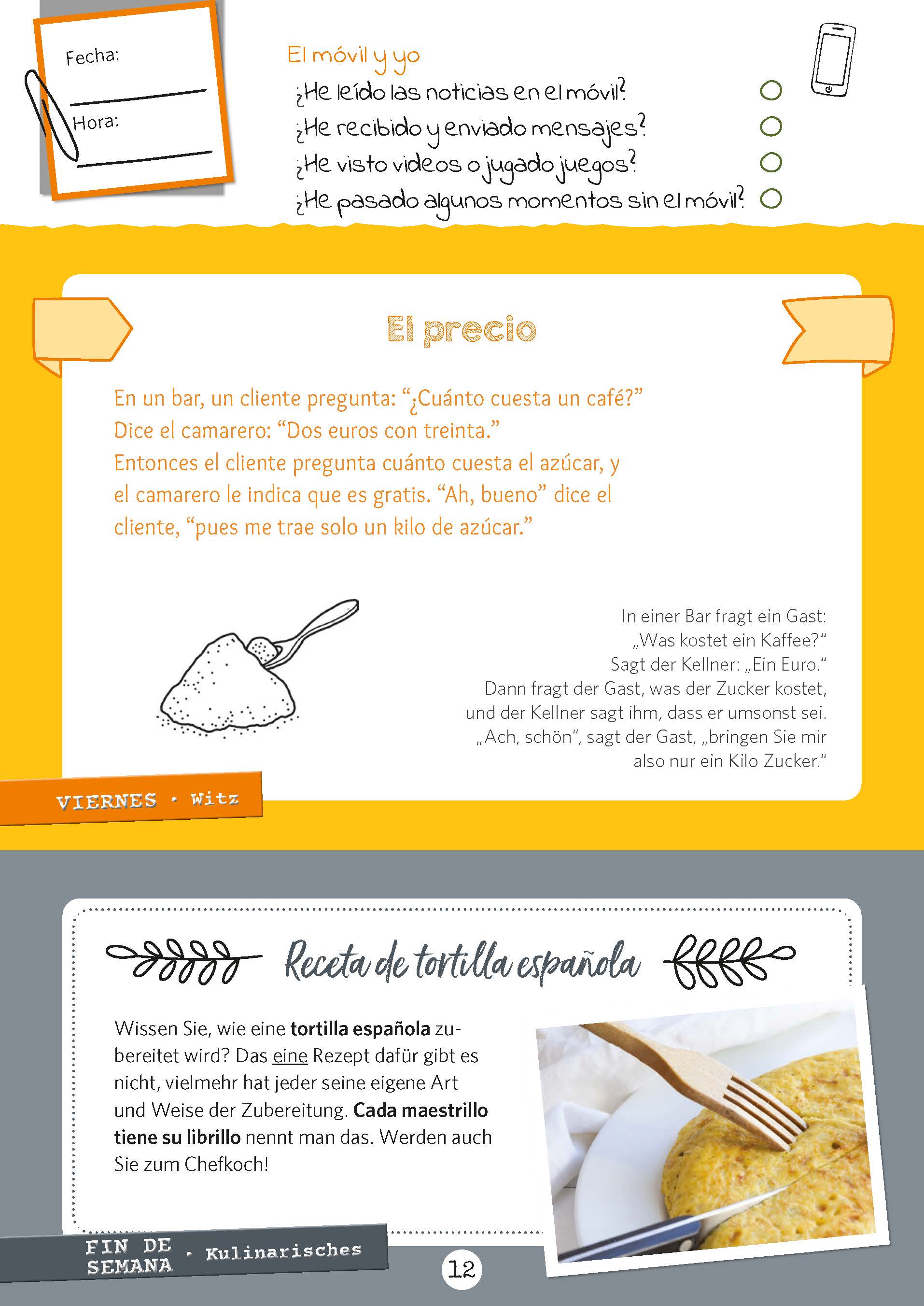 PONS 365 Auszeiten Spanisch