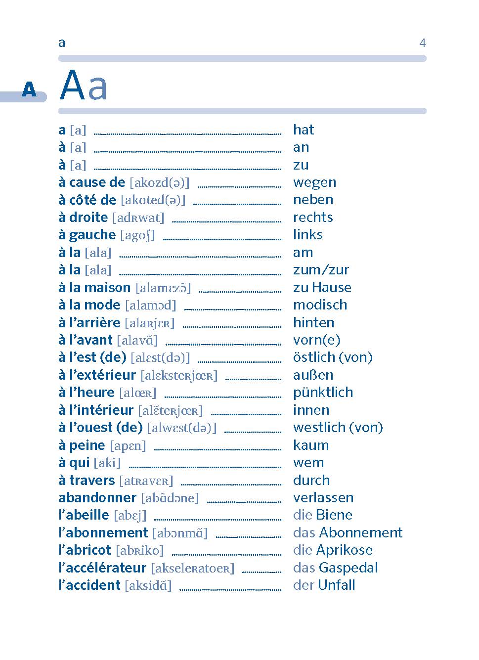 PONS Das kleine Wörterbuch Französisch