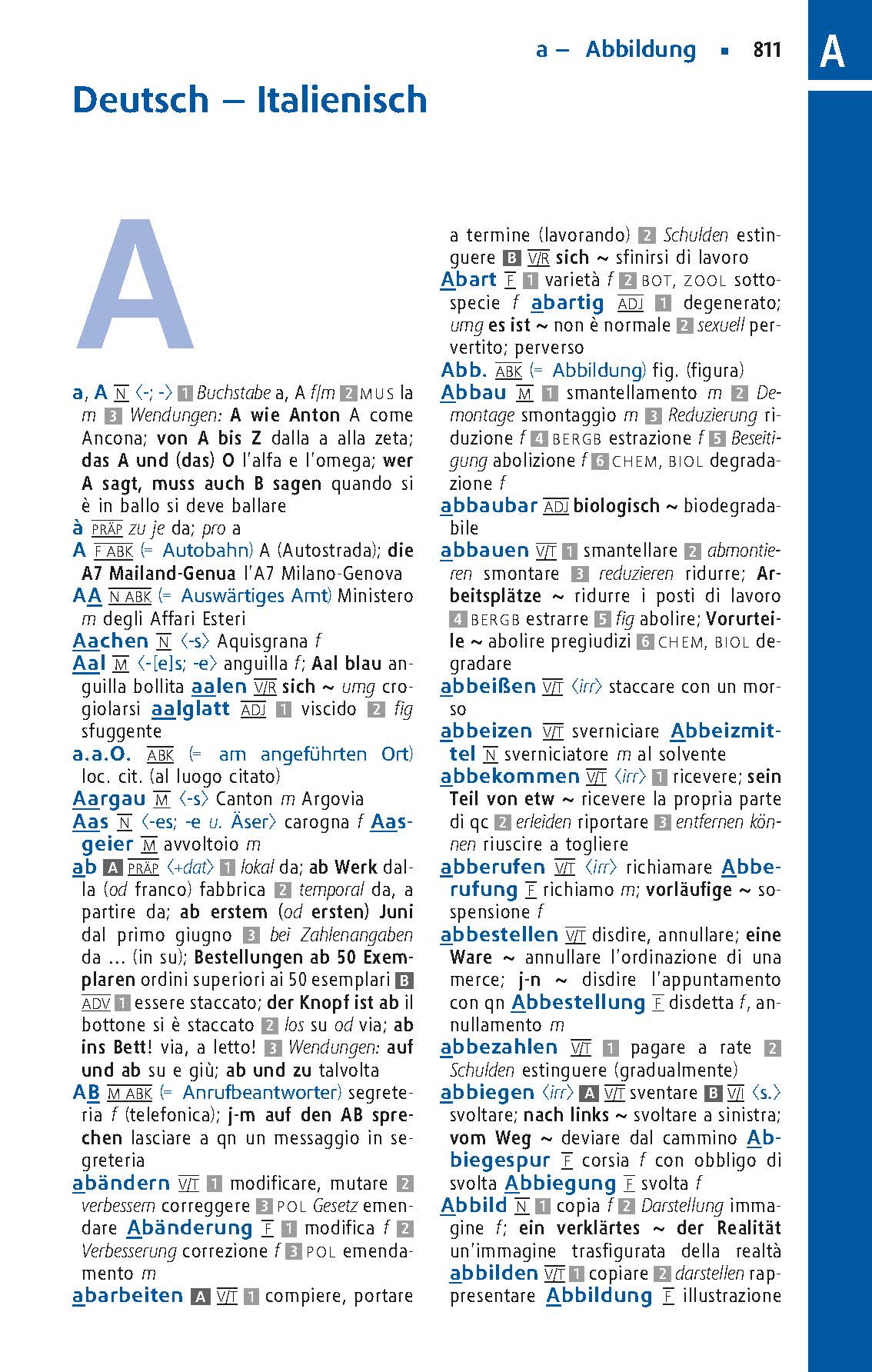 Langenscheidt Taschenwörterbuch Italienisch