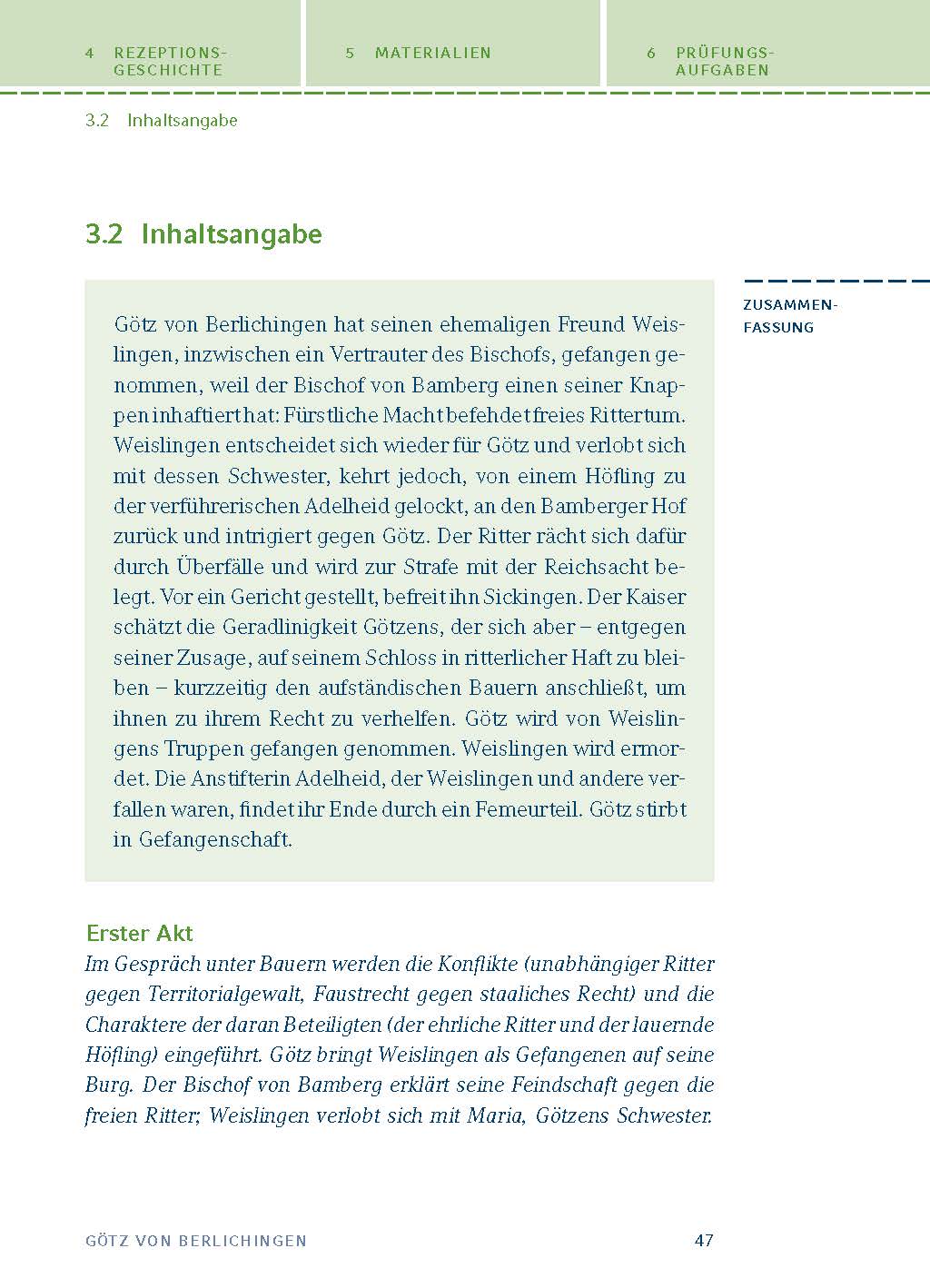 Götz von Berlichingen von Goethe