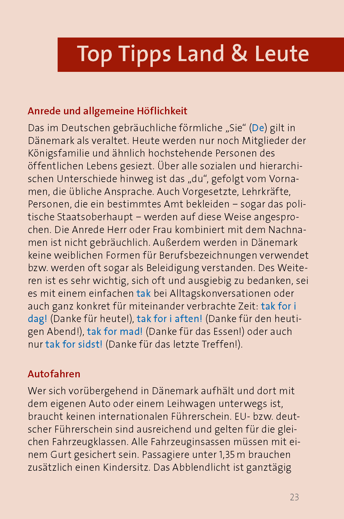 Langenscheidt Sprachführer Dänisch