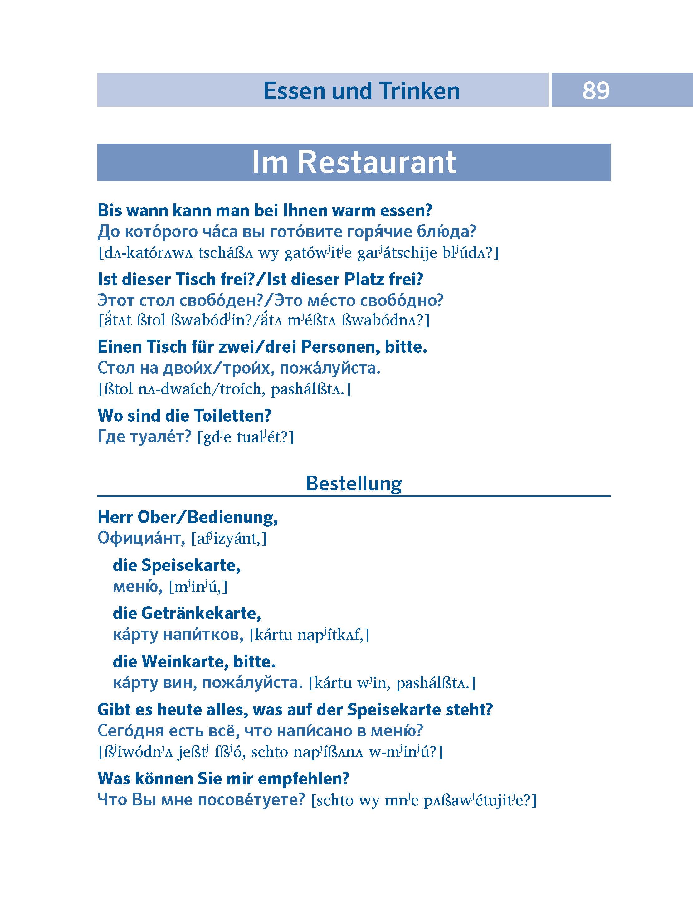 PONS Pocket-Sprachführer Russisch