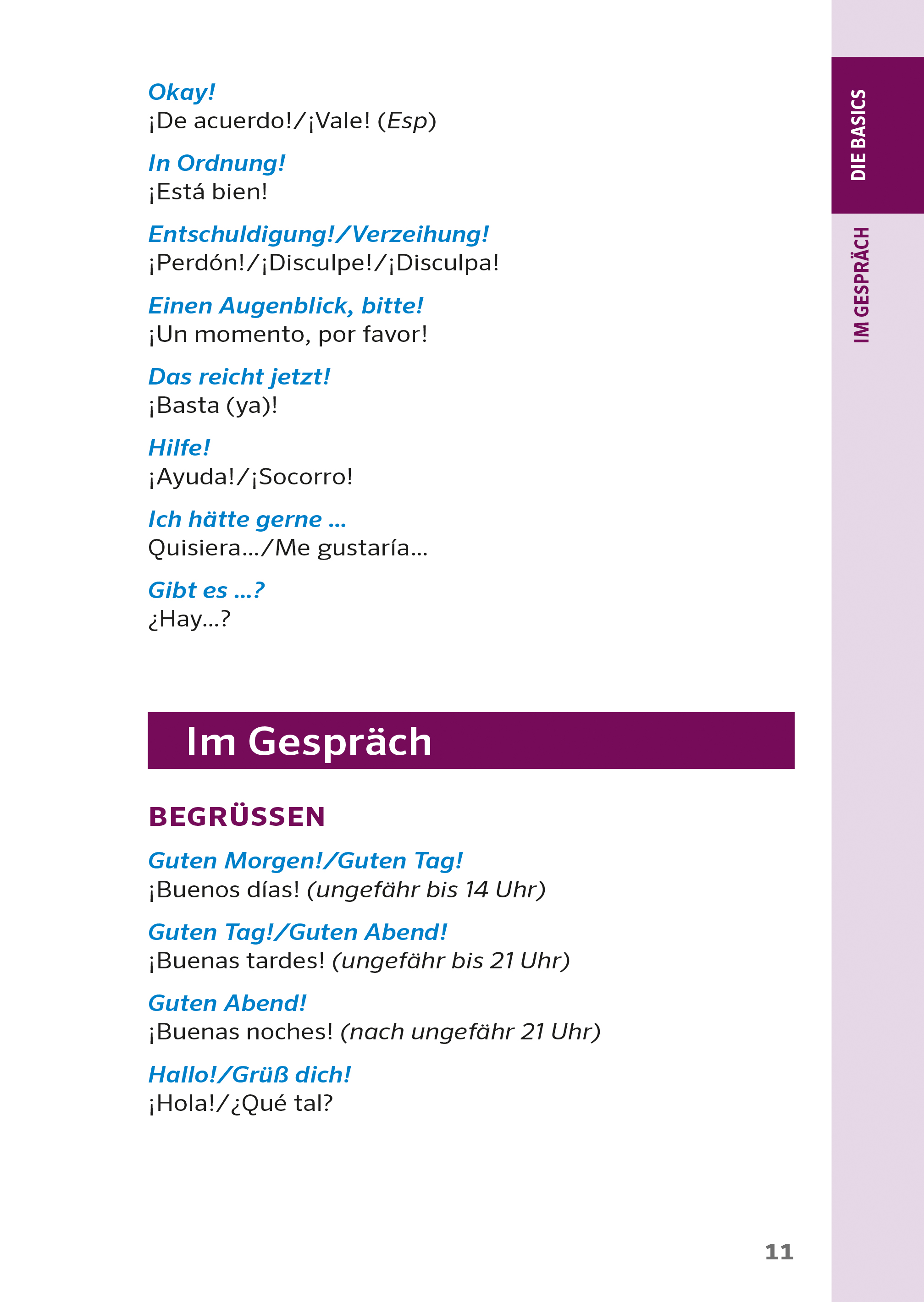 PONS Praxis-Sprachführer Spanisch