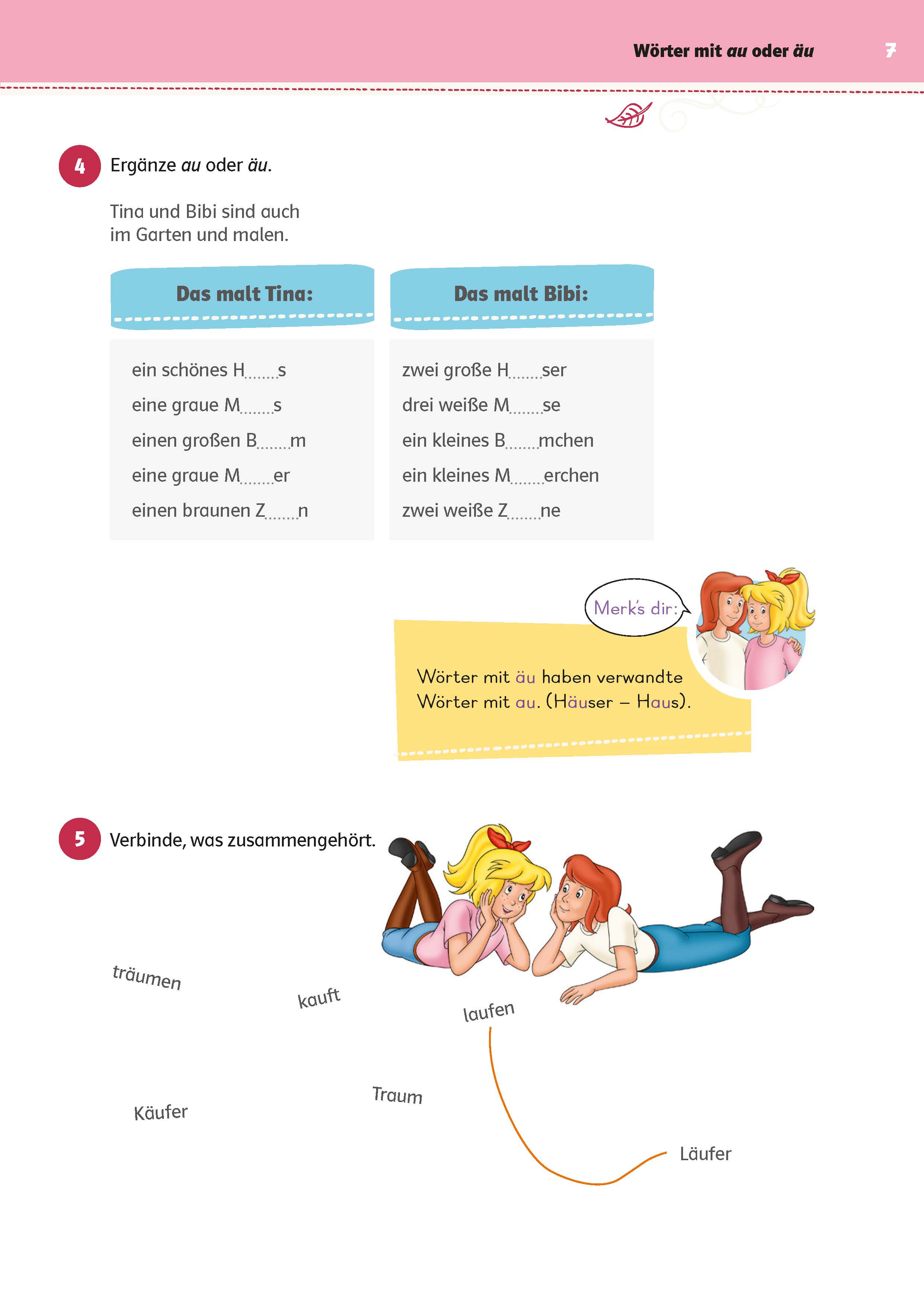 Bibi & Tina: Mein Übungsbuch für die 2. Klasse